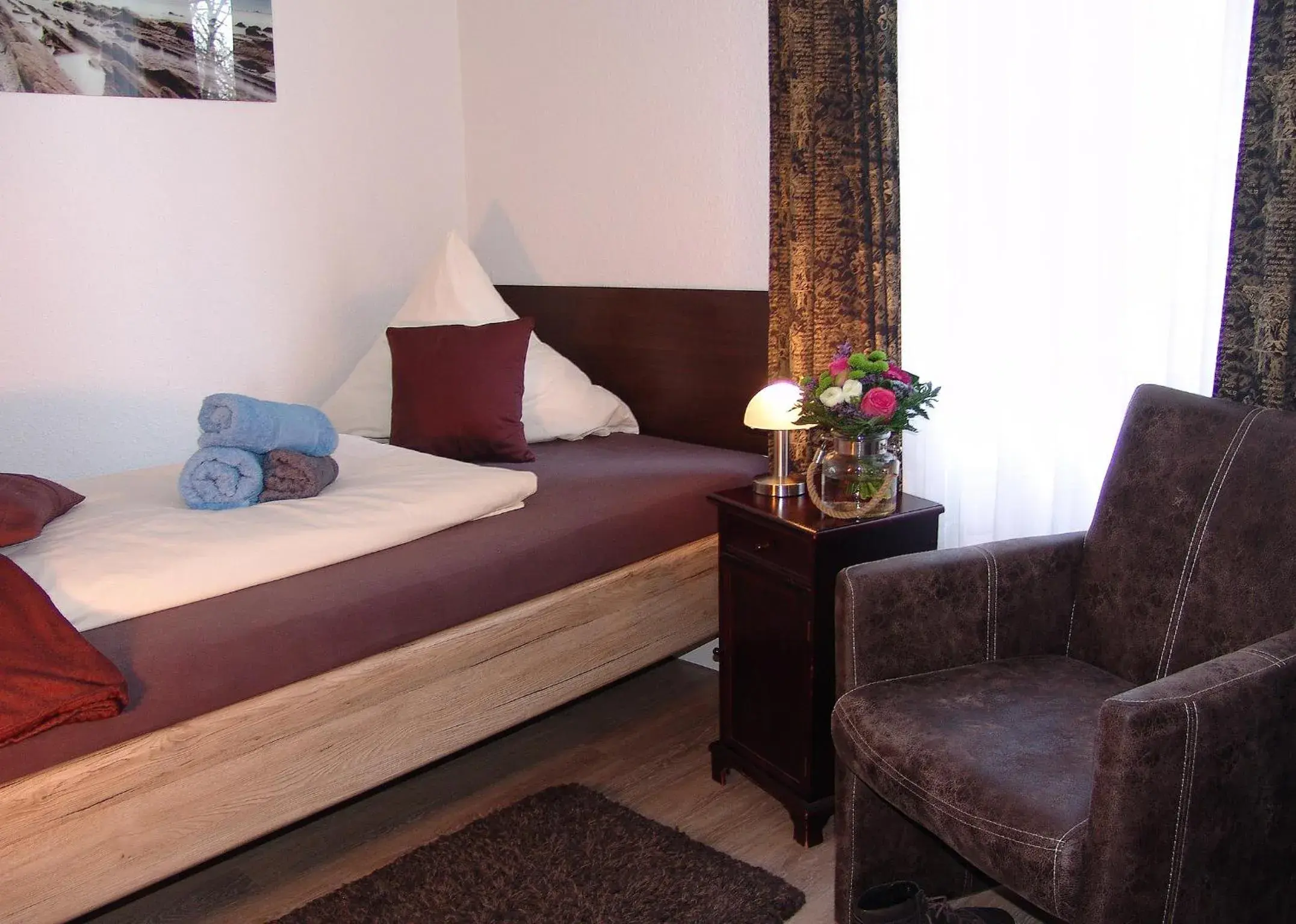 Single Room in Hotel Garni Landhaus Uttum Single Room in Hotel Garni Landhaus Uttum