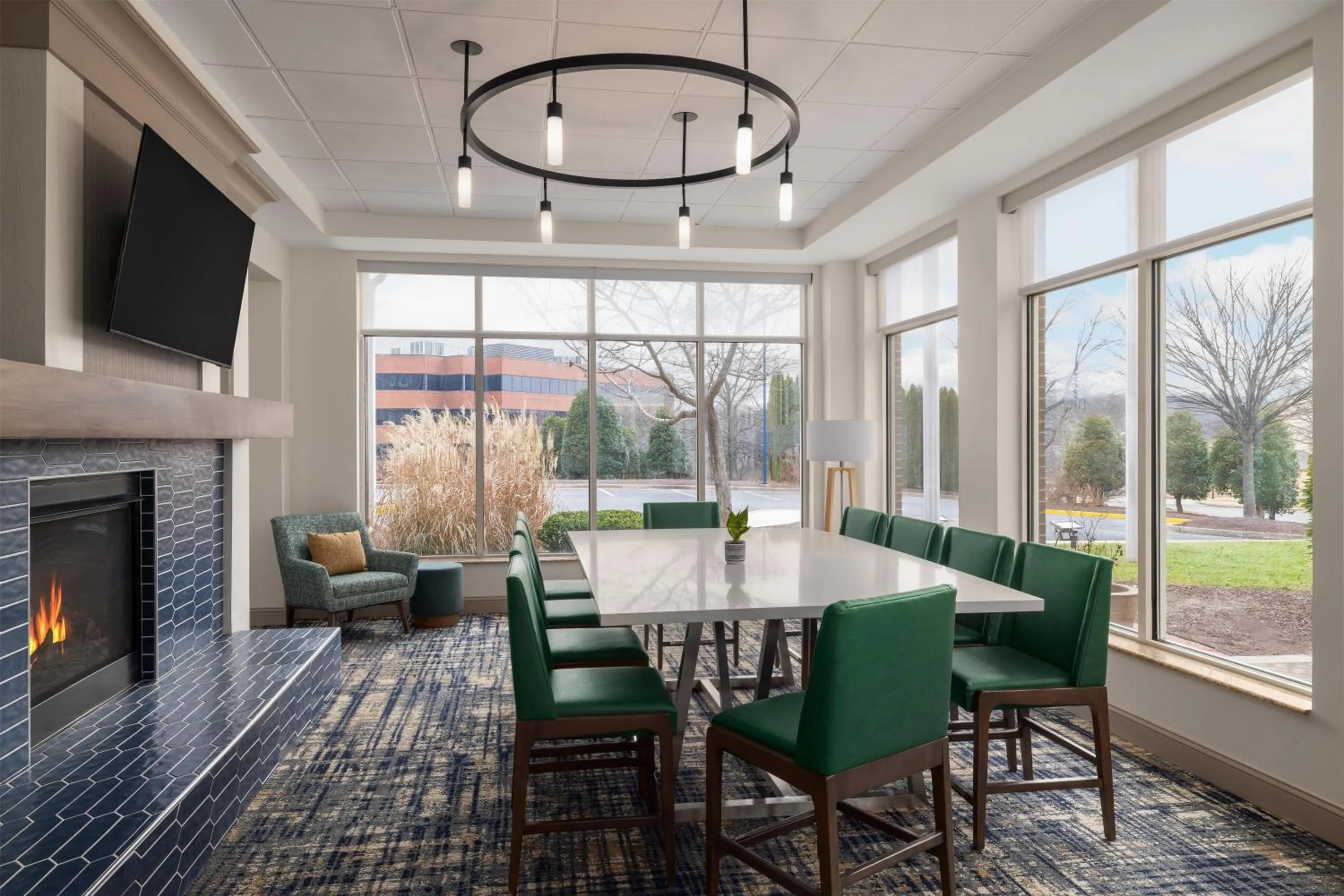 Lobby or reception in Hilton Garden Inn Washington DC/Greenbelt