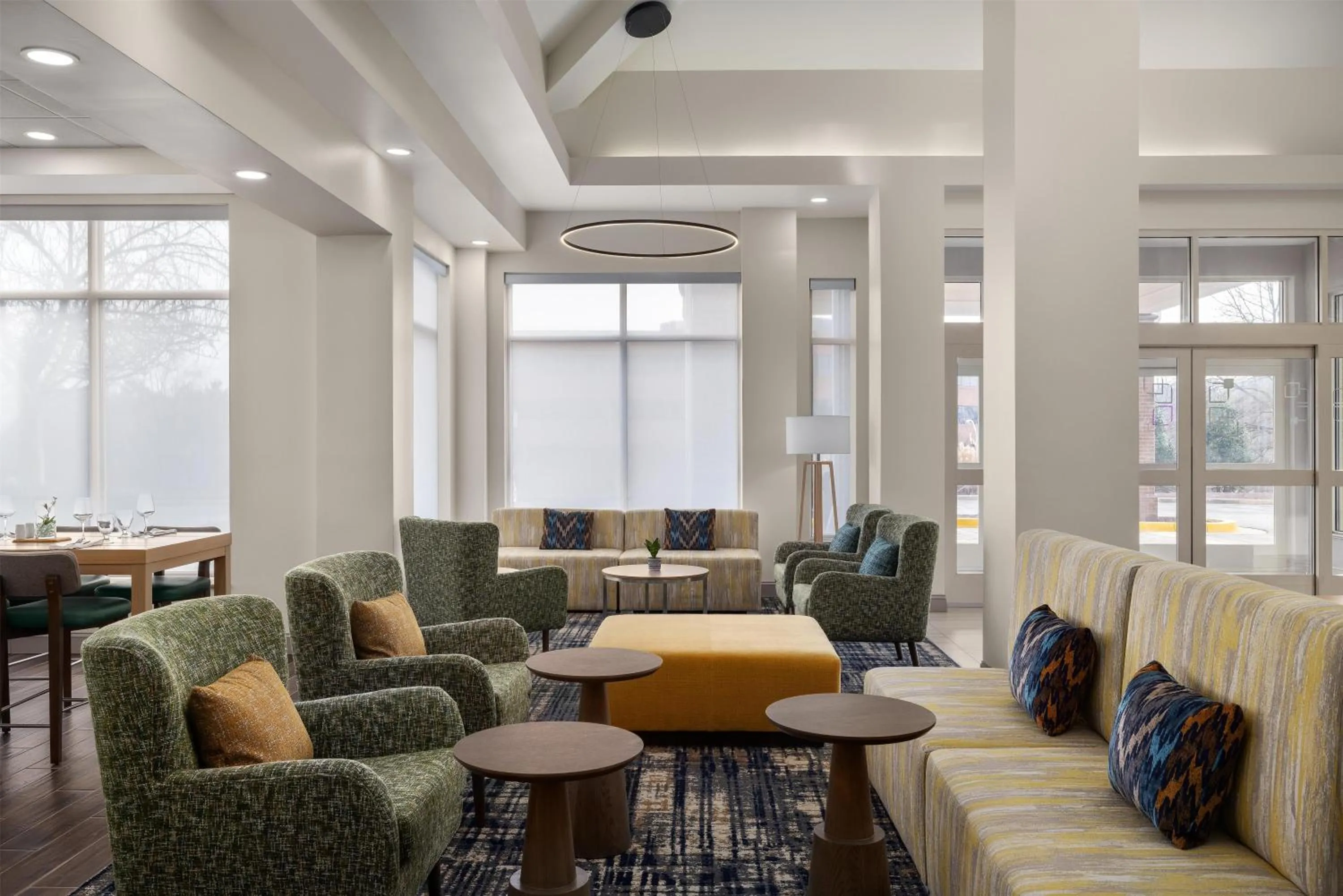 Lobby or reception in Hilton Garden Inn Washington DC/Greenbelt
