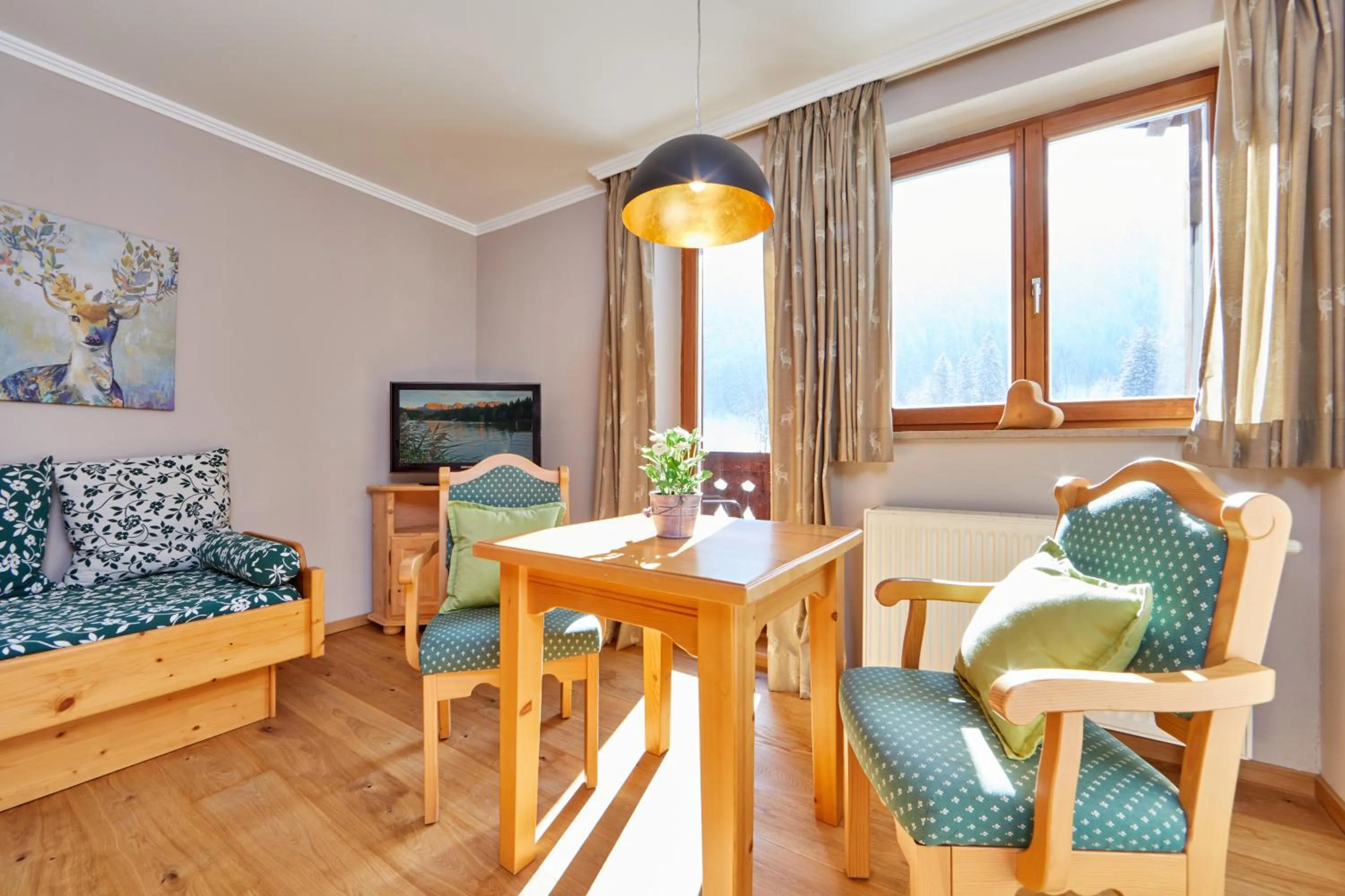 Seating area in Gästehaus Brandnerhof