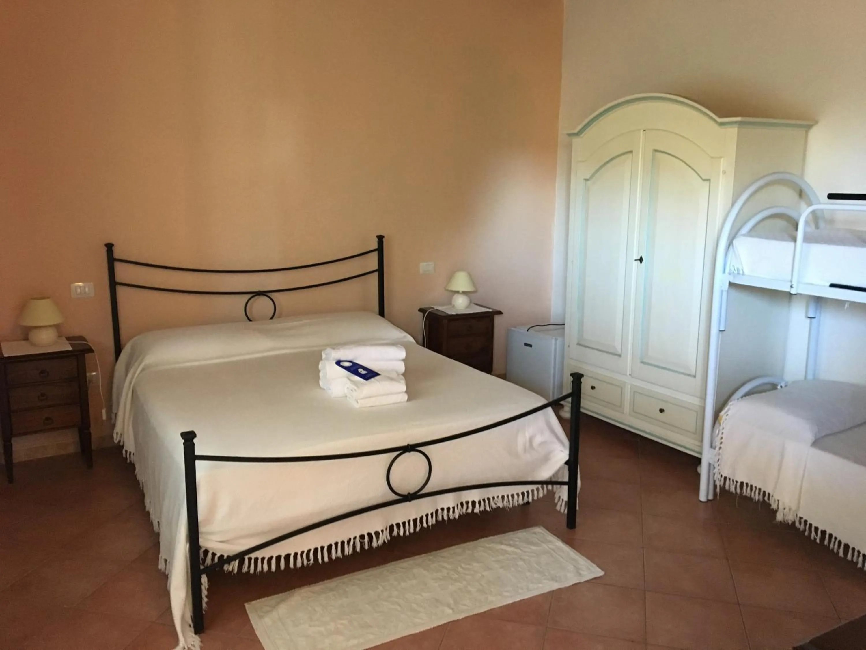 Bed in Hotel Belvedere