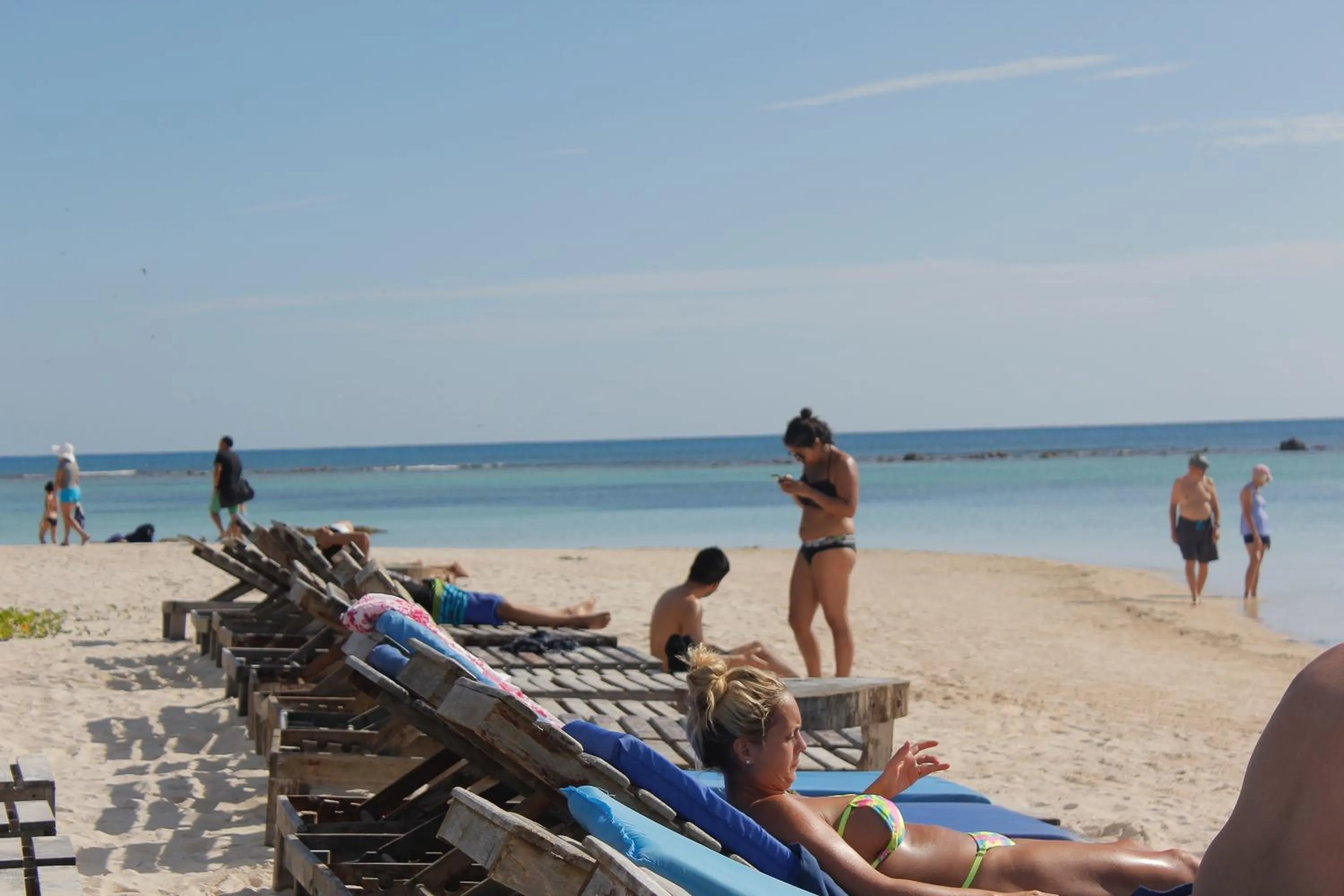 Beach in Eco Cabañas Bluekay