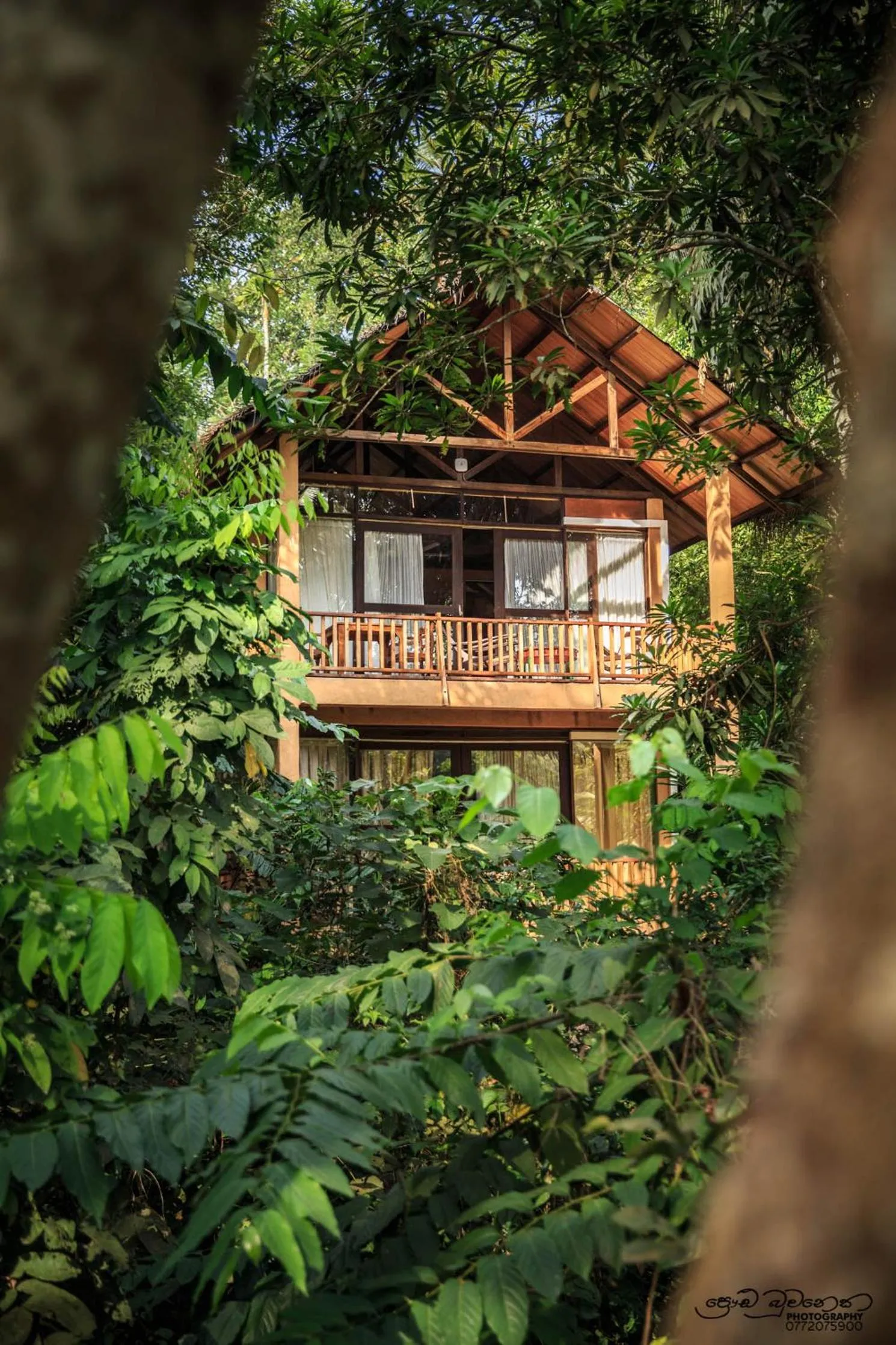 Balcony/Terrace in Jungle Village Unawatuna