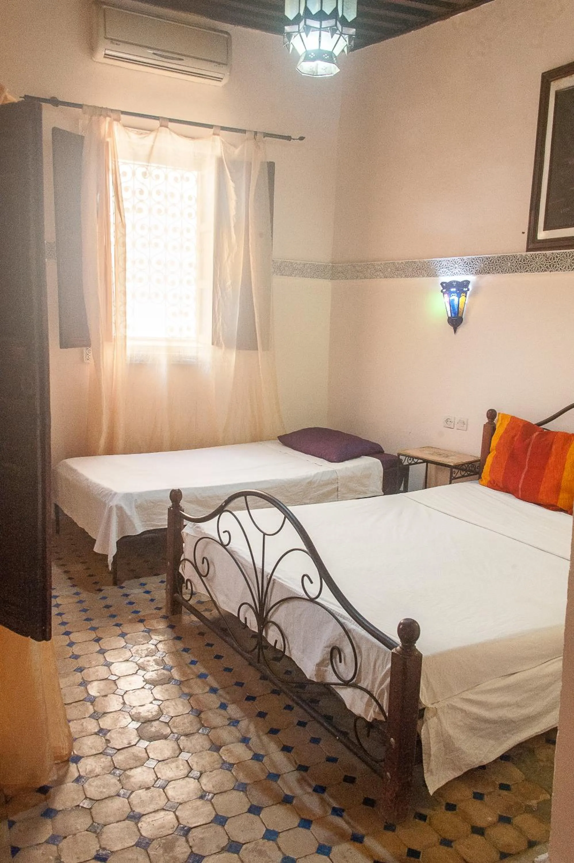 Bed in Riad Anass Al Ouali