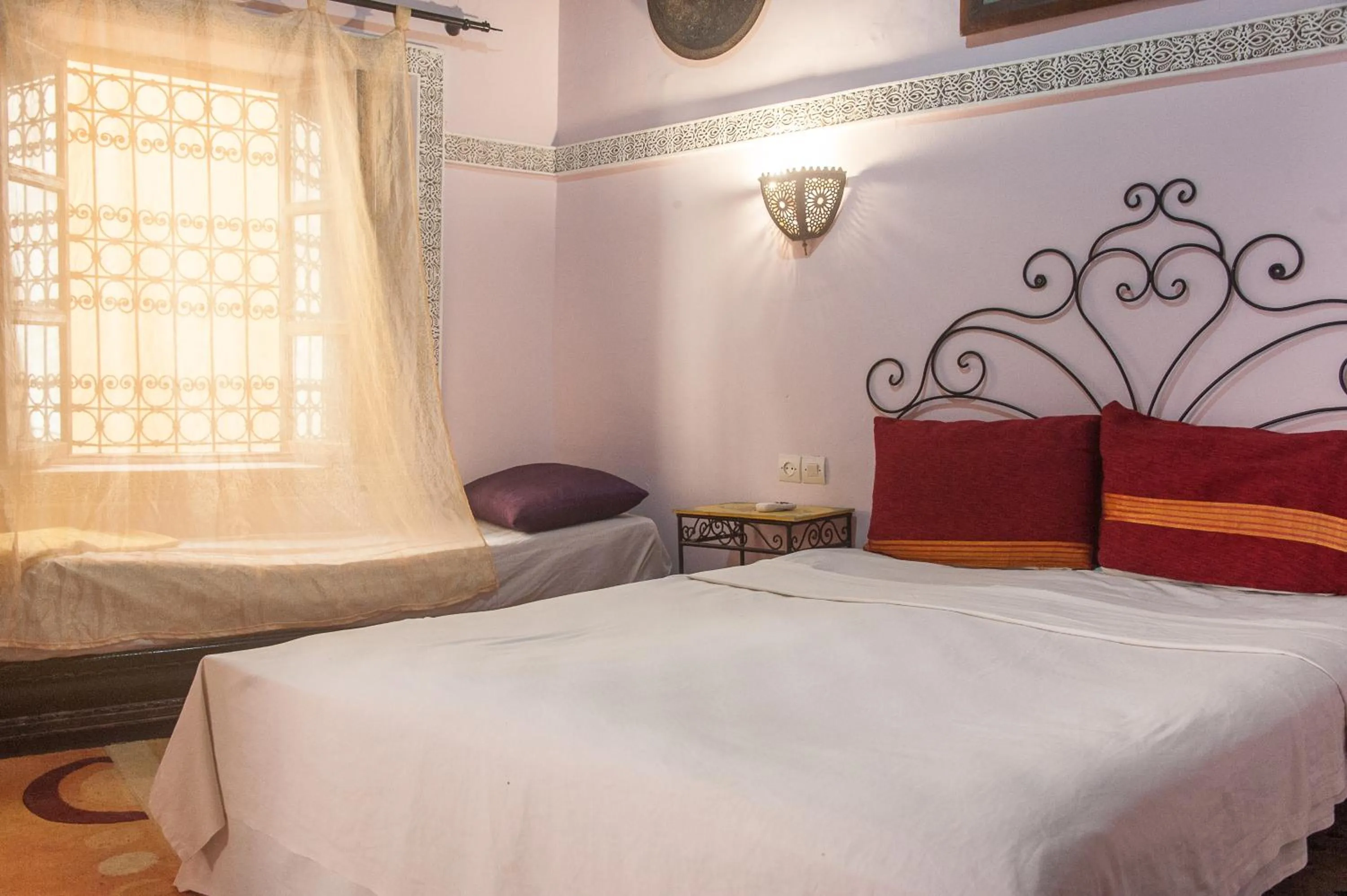 Bed in Riad Anass Al Ouali