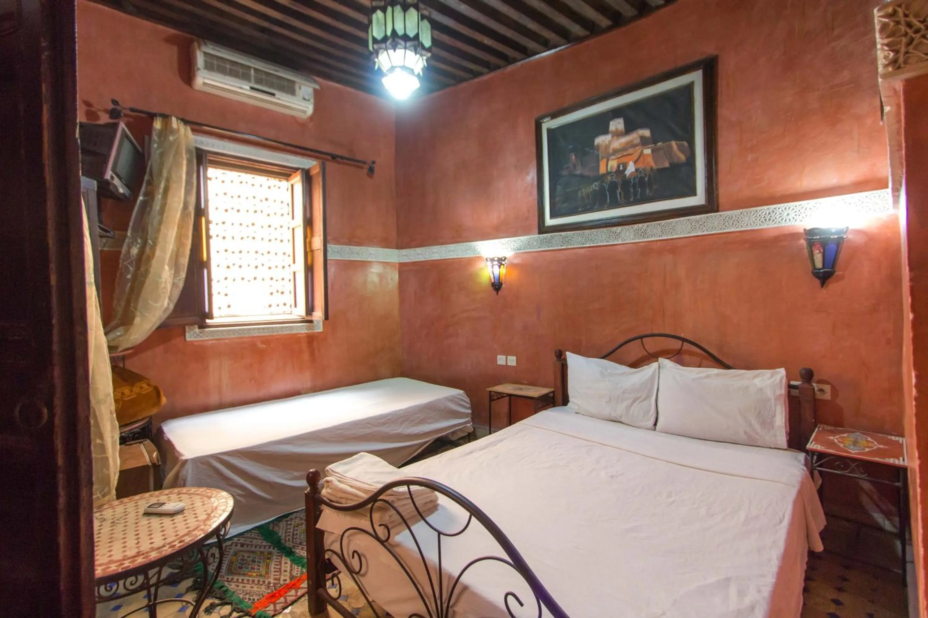 Bed in Riad Anass Al Ouali