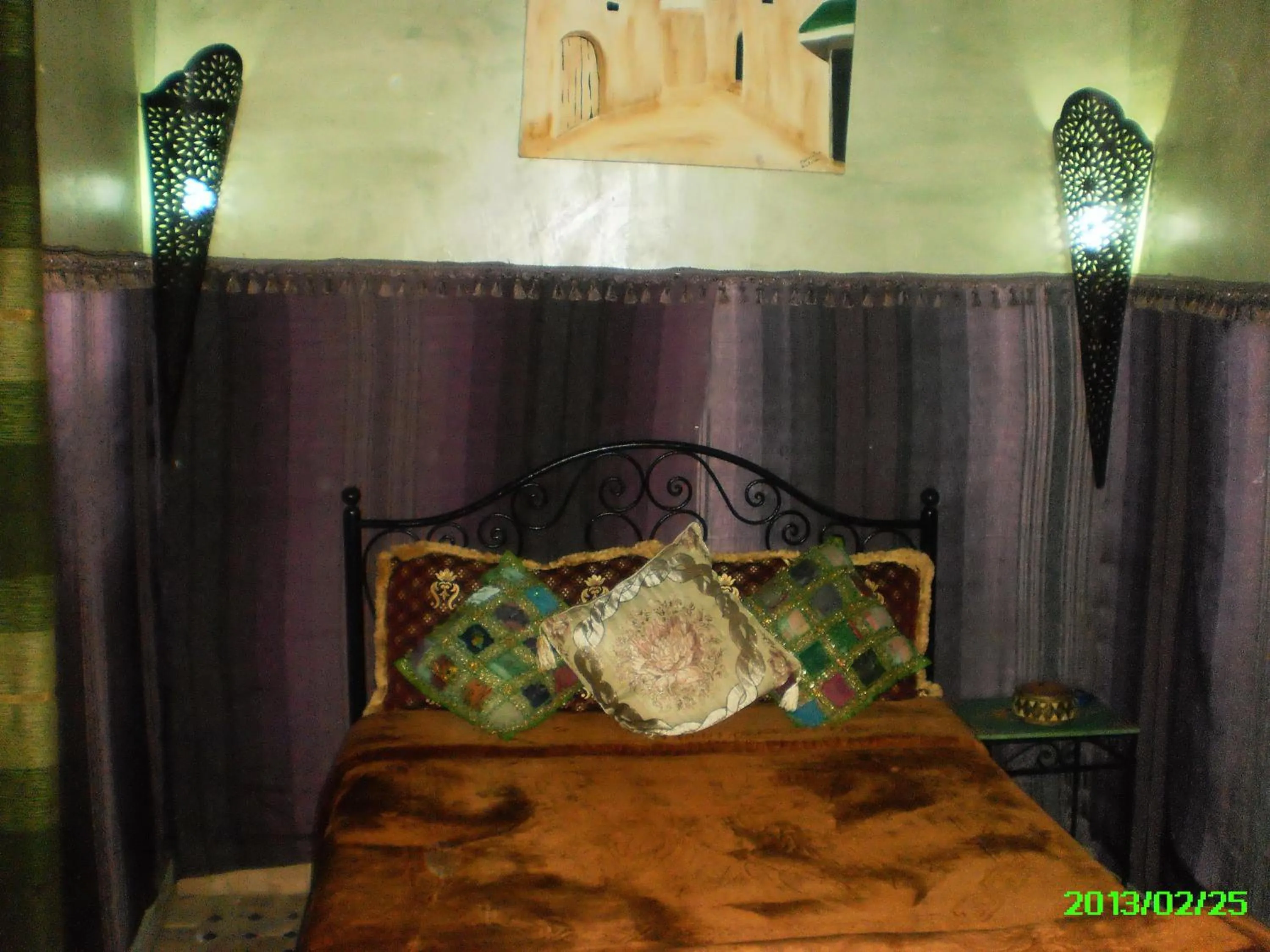 Bed in Riad Anass Al Ouali