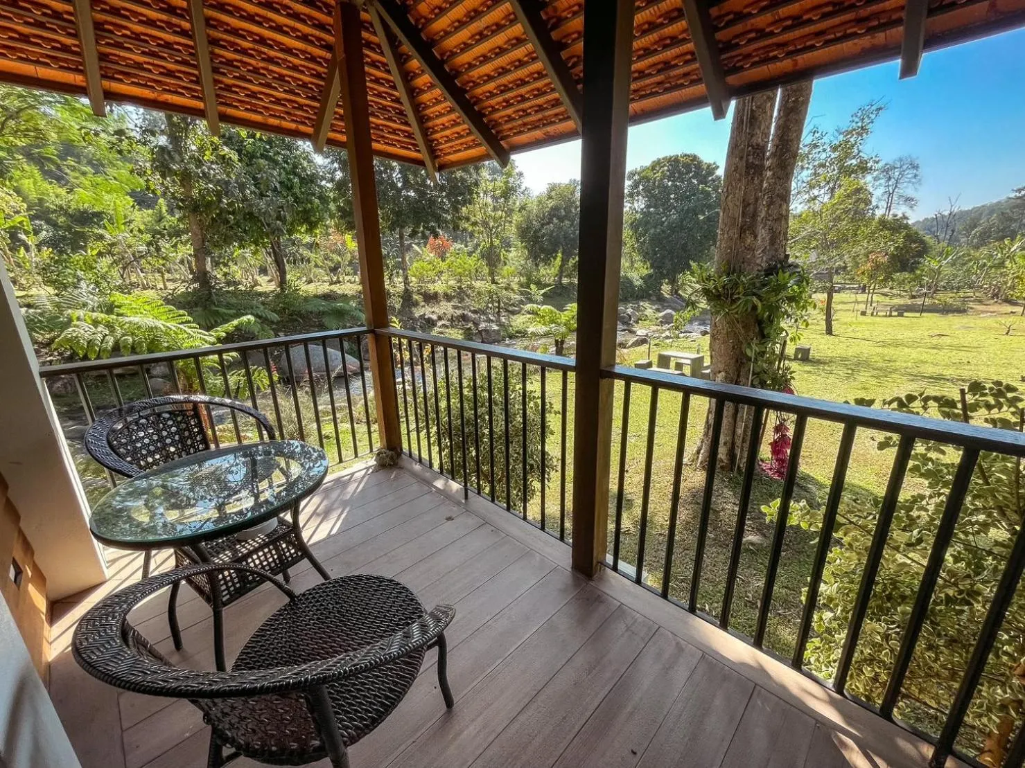 Patio in Tippaya Villa