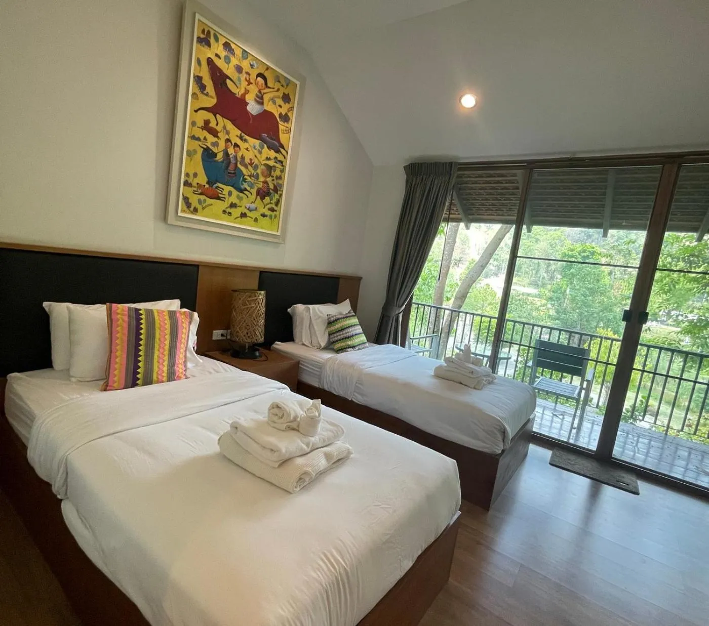 Bed in Tippaya Villa