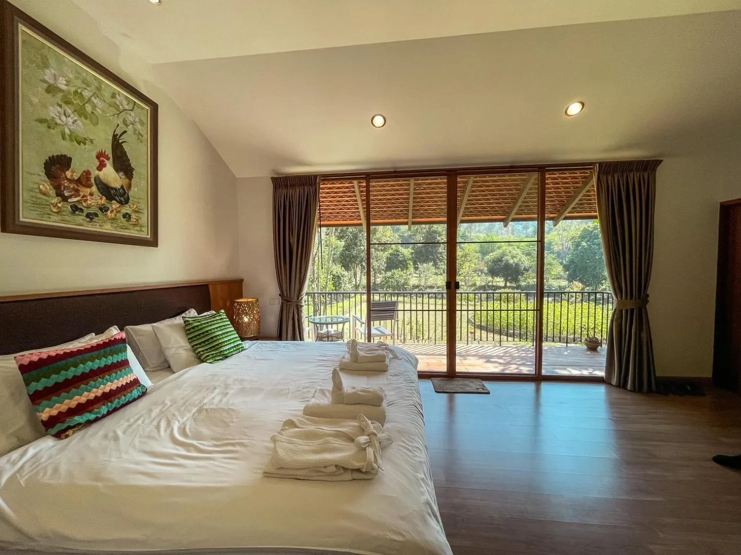Bed in Tippaya Villa