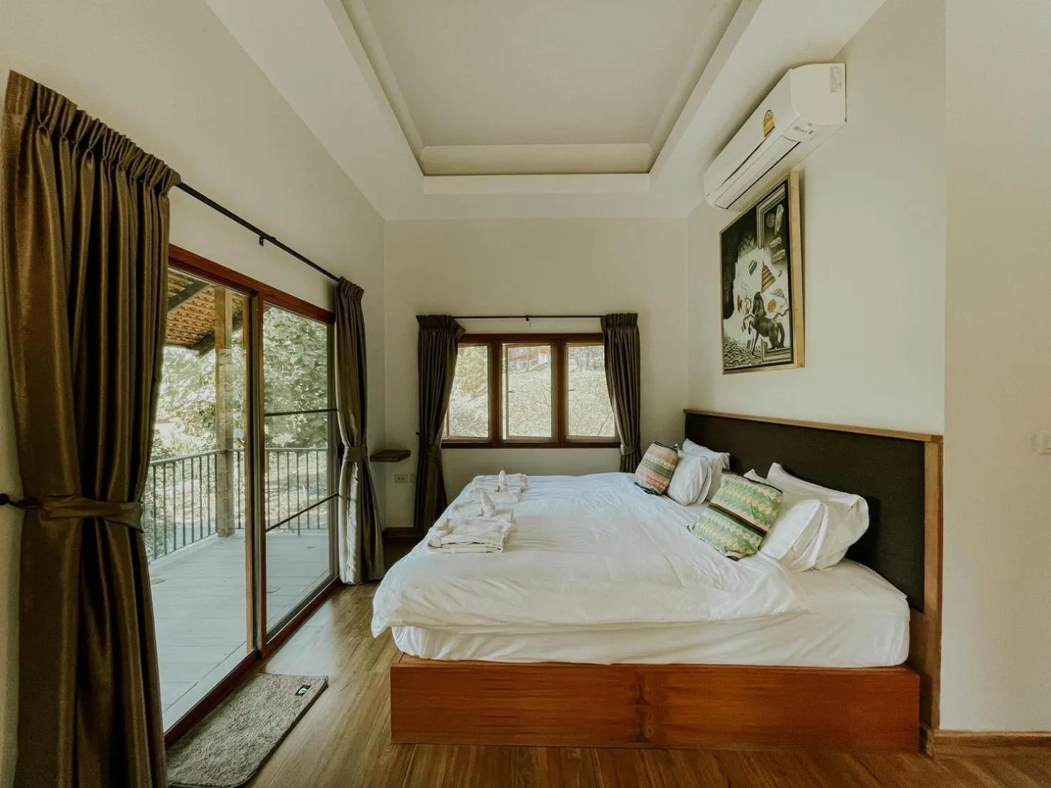 Bed in Tippaya Villa
