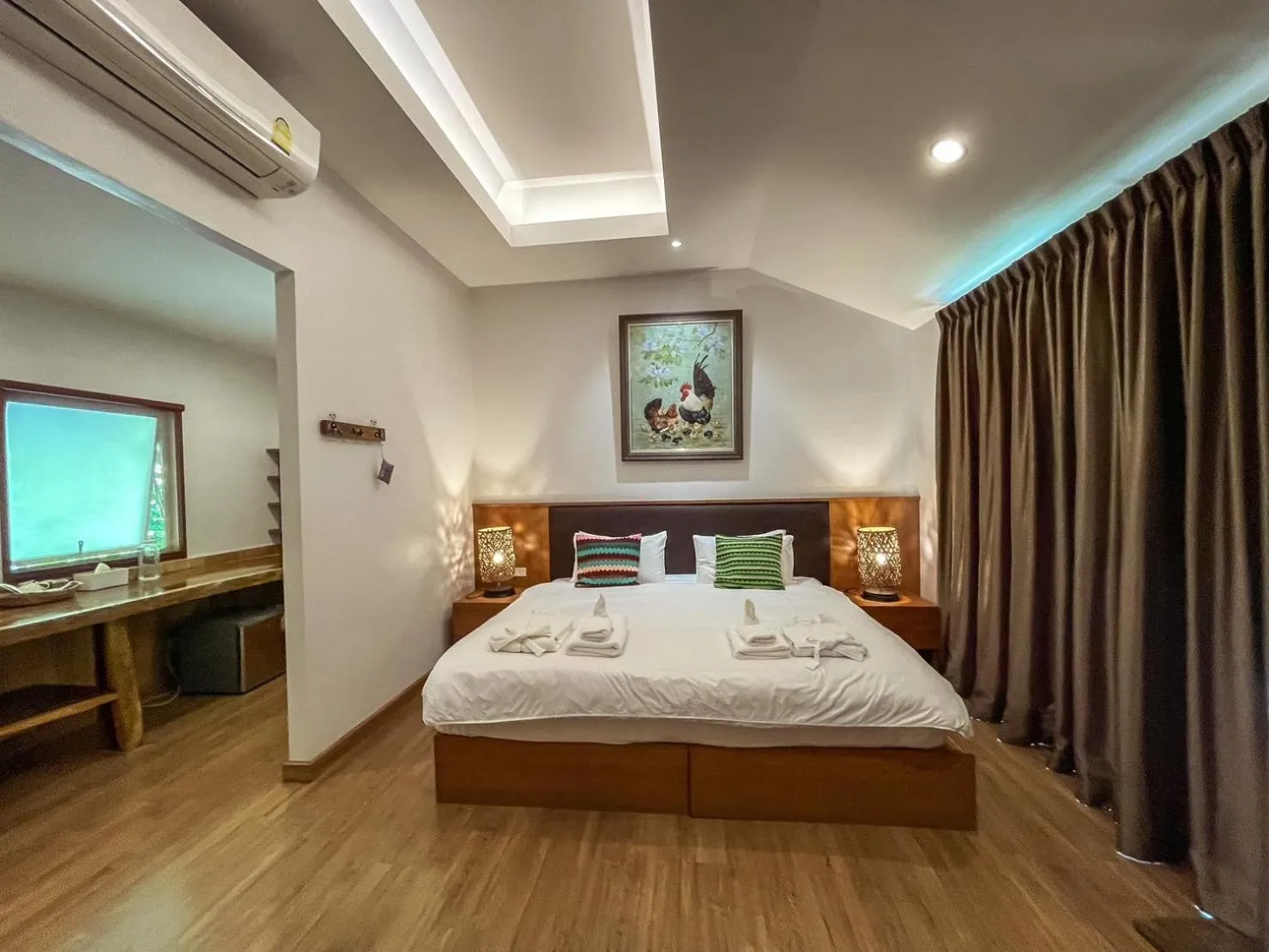 Bed in Tippaya Villa