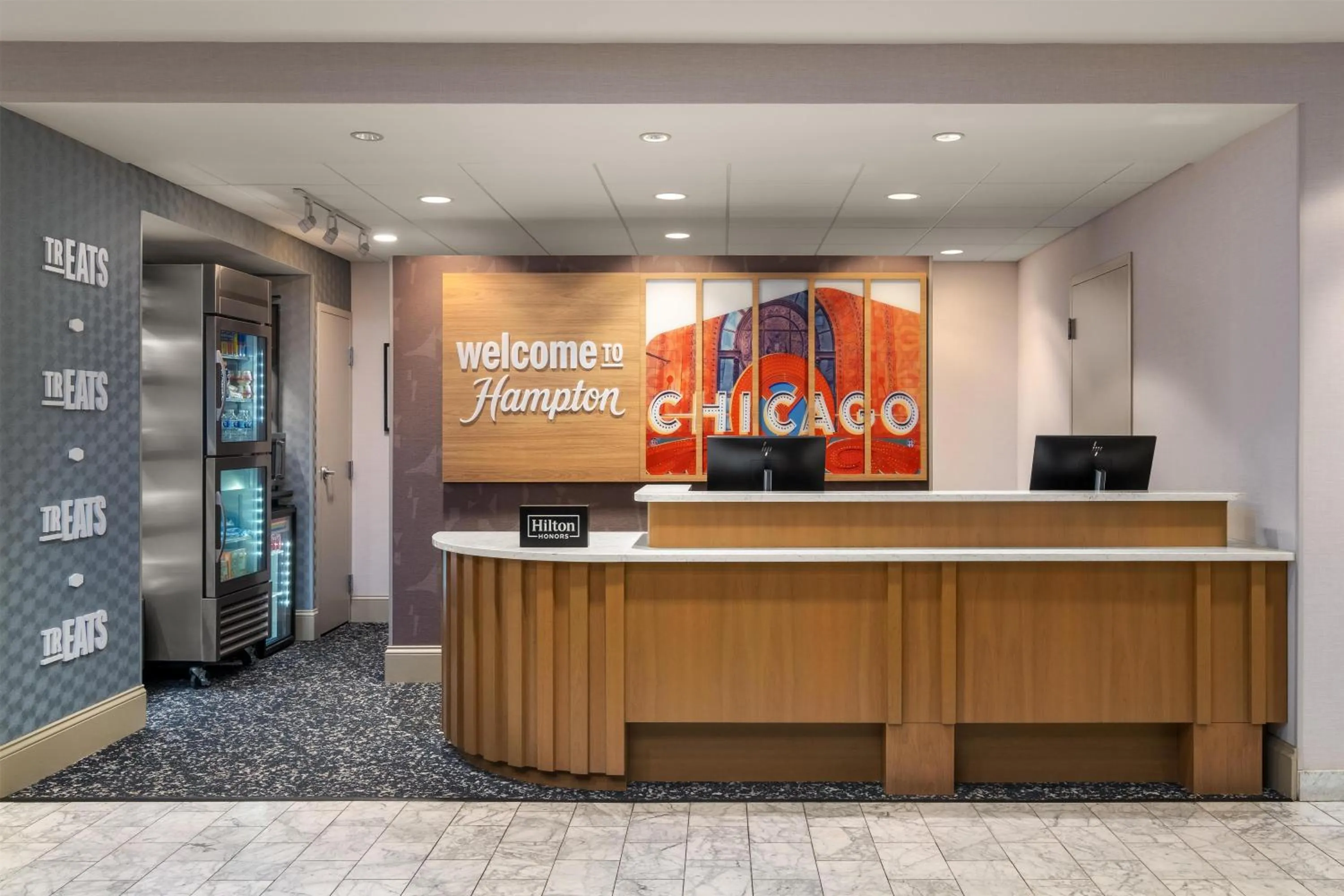 Lobby or reception in Hampton Inn Majestic Chicago Theatre District