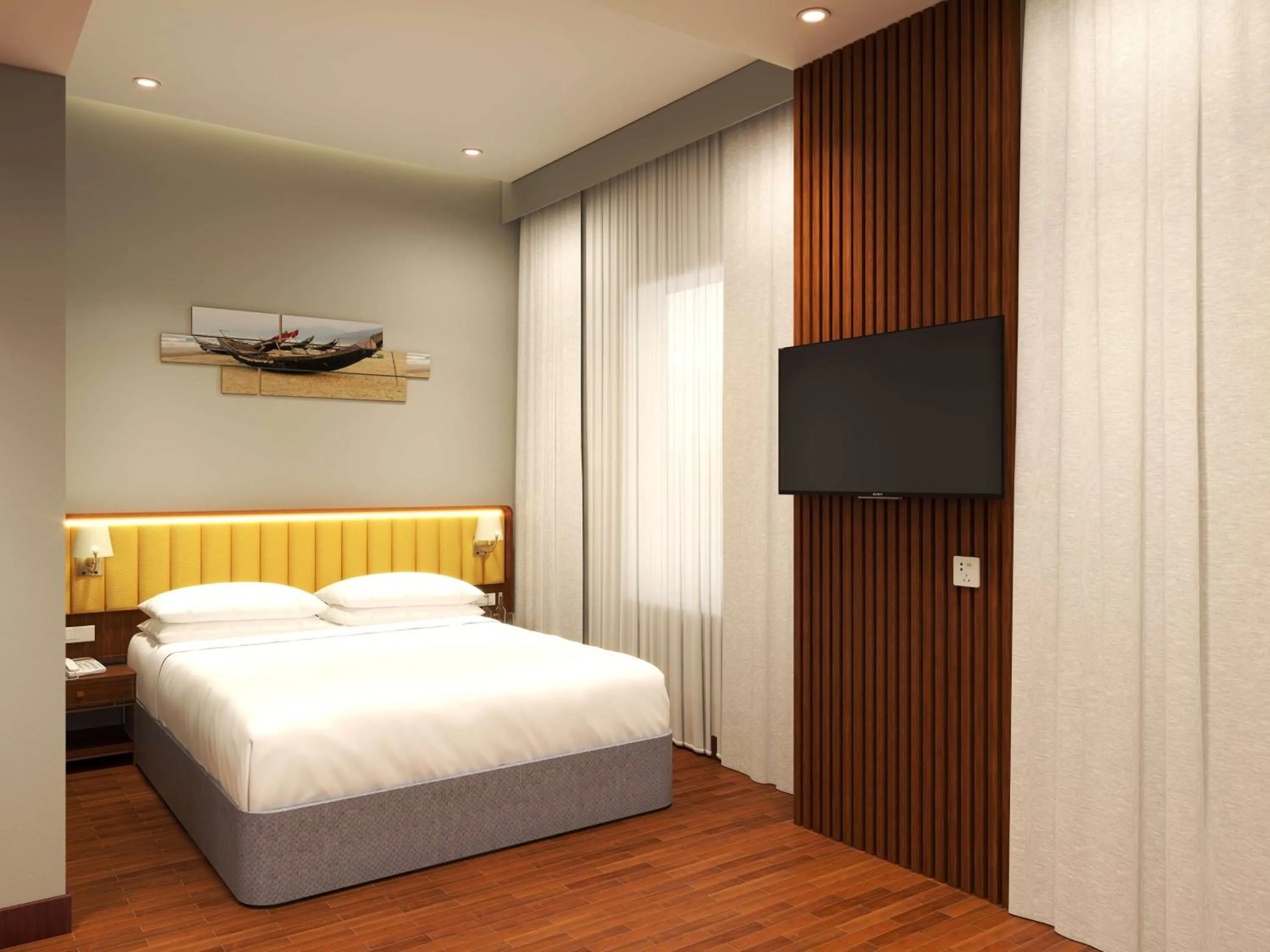 Bedroom, Bed in Park Inn by Radisson Goa Candolim