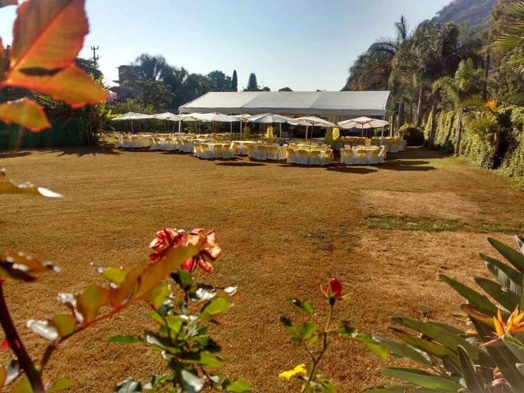 Inner courtyard view in Hospedaje Ornelas