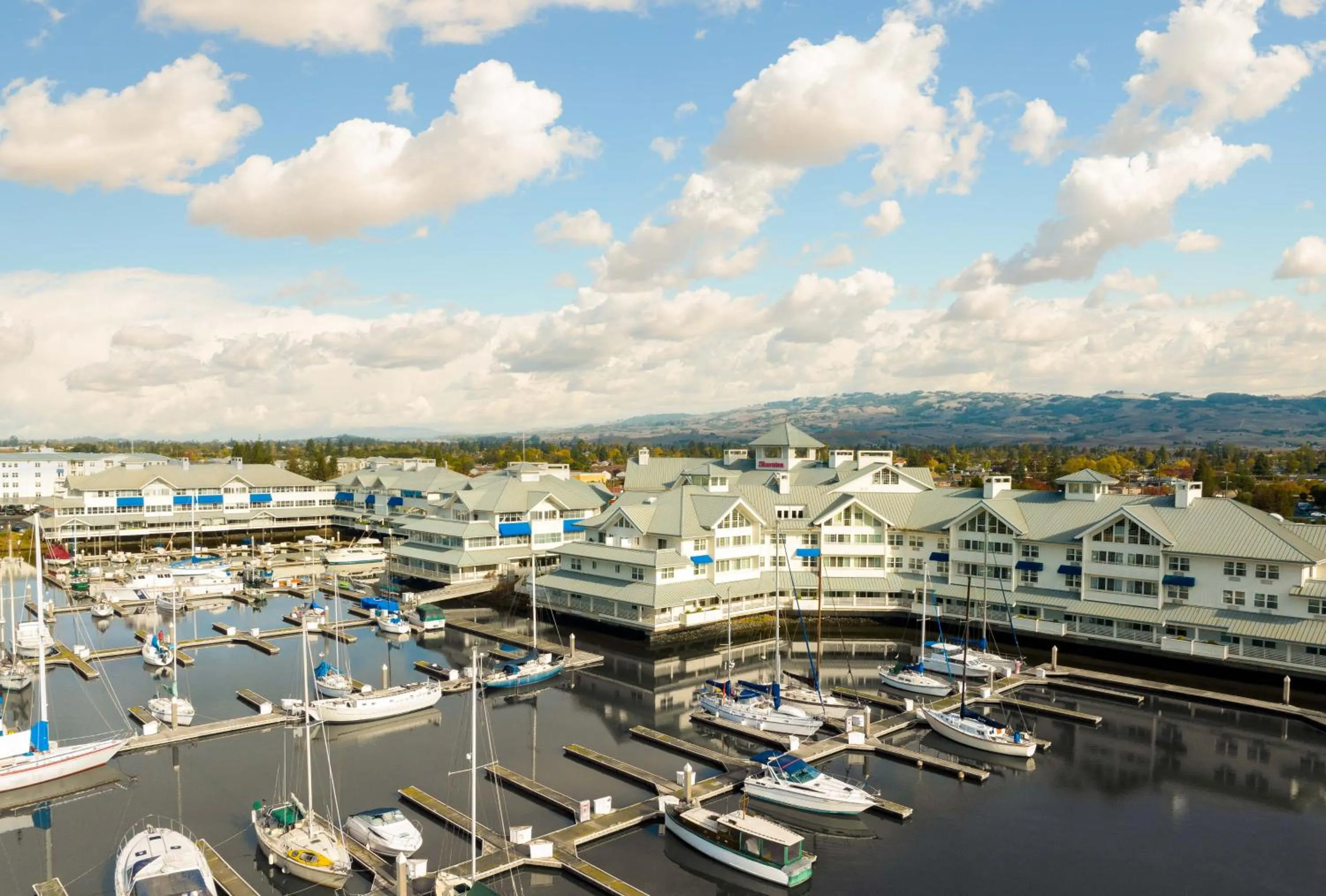 Bird's eye view in Sheraton Sonoma Wine Country Petaluma