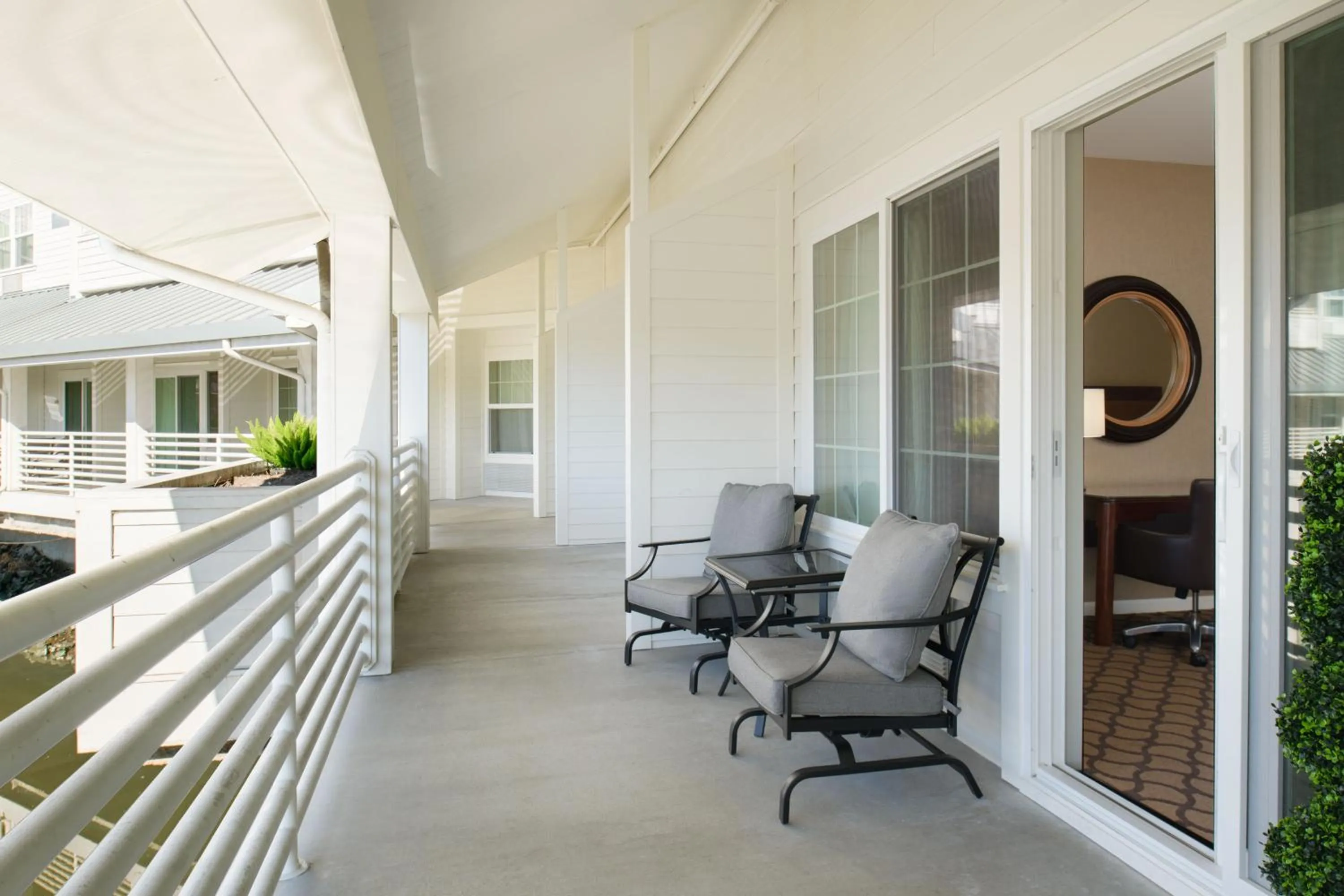 Patio in Sheraton Sonoma Wine Country Petaluma