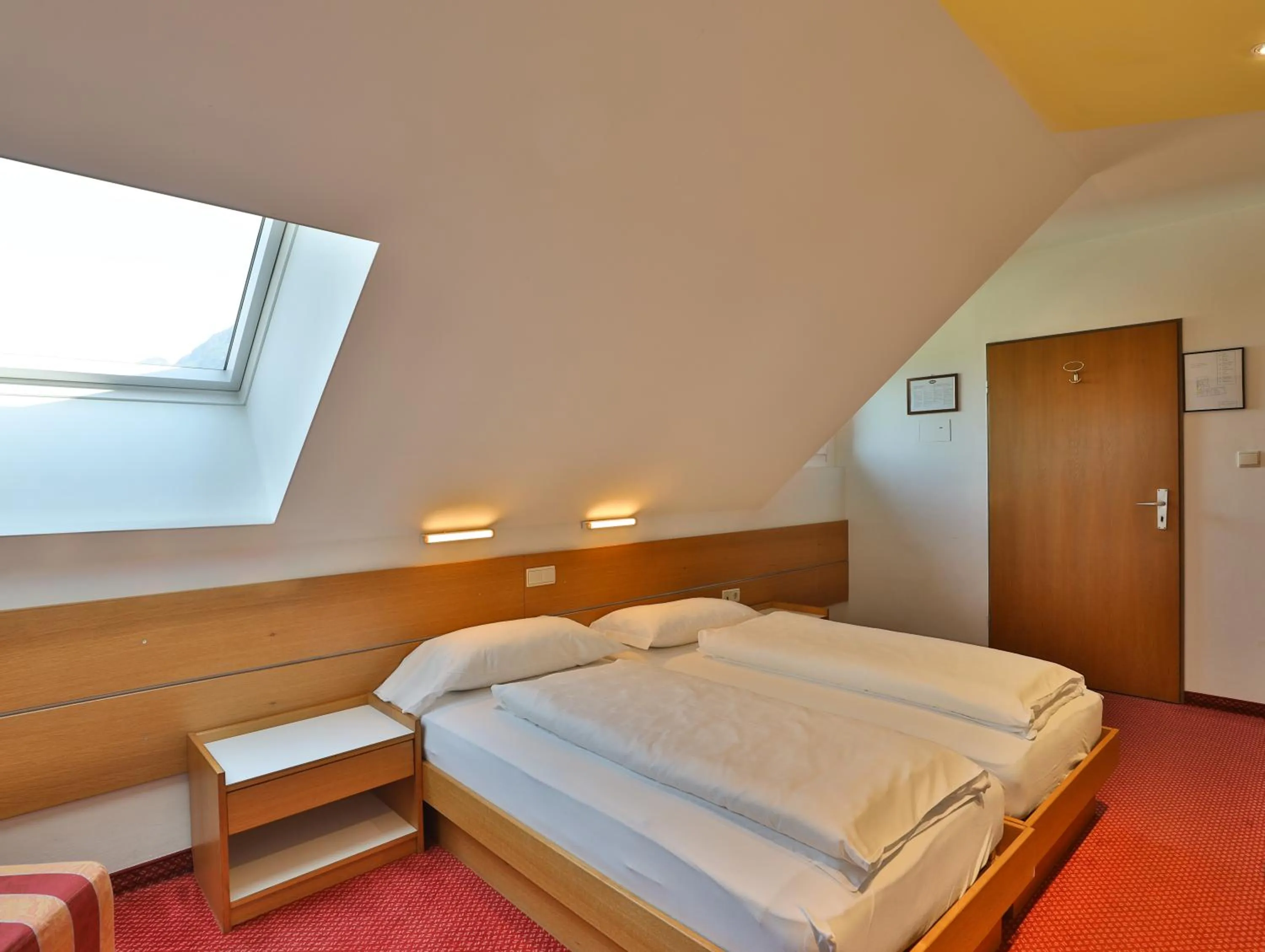 Bed in Hotel Sparerhof