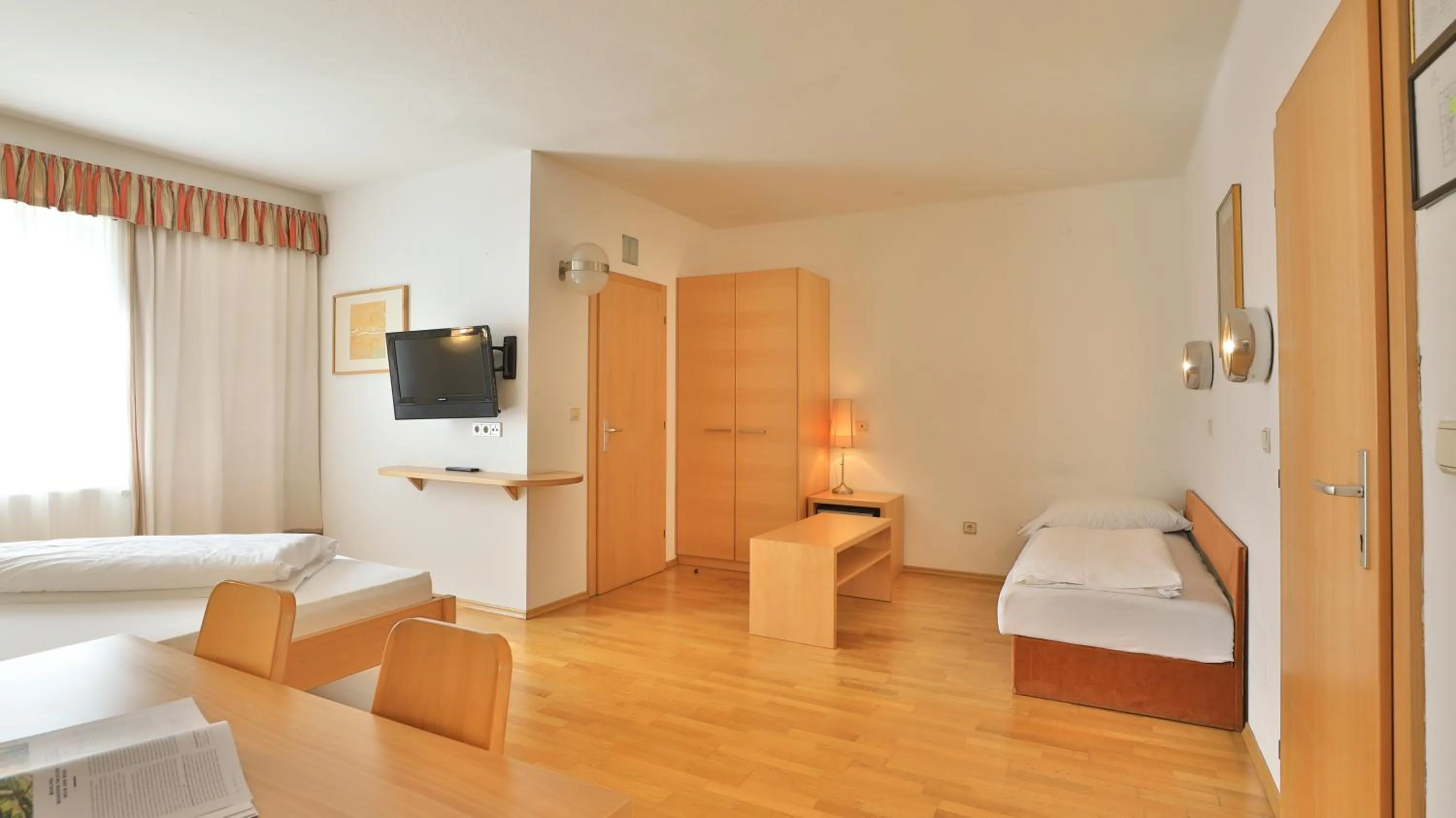 Bed in Hotel Sparerhof