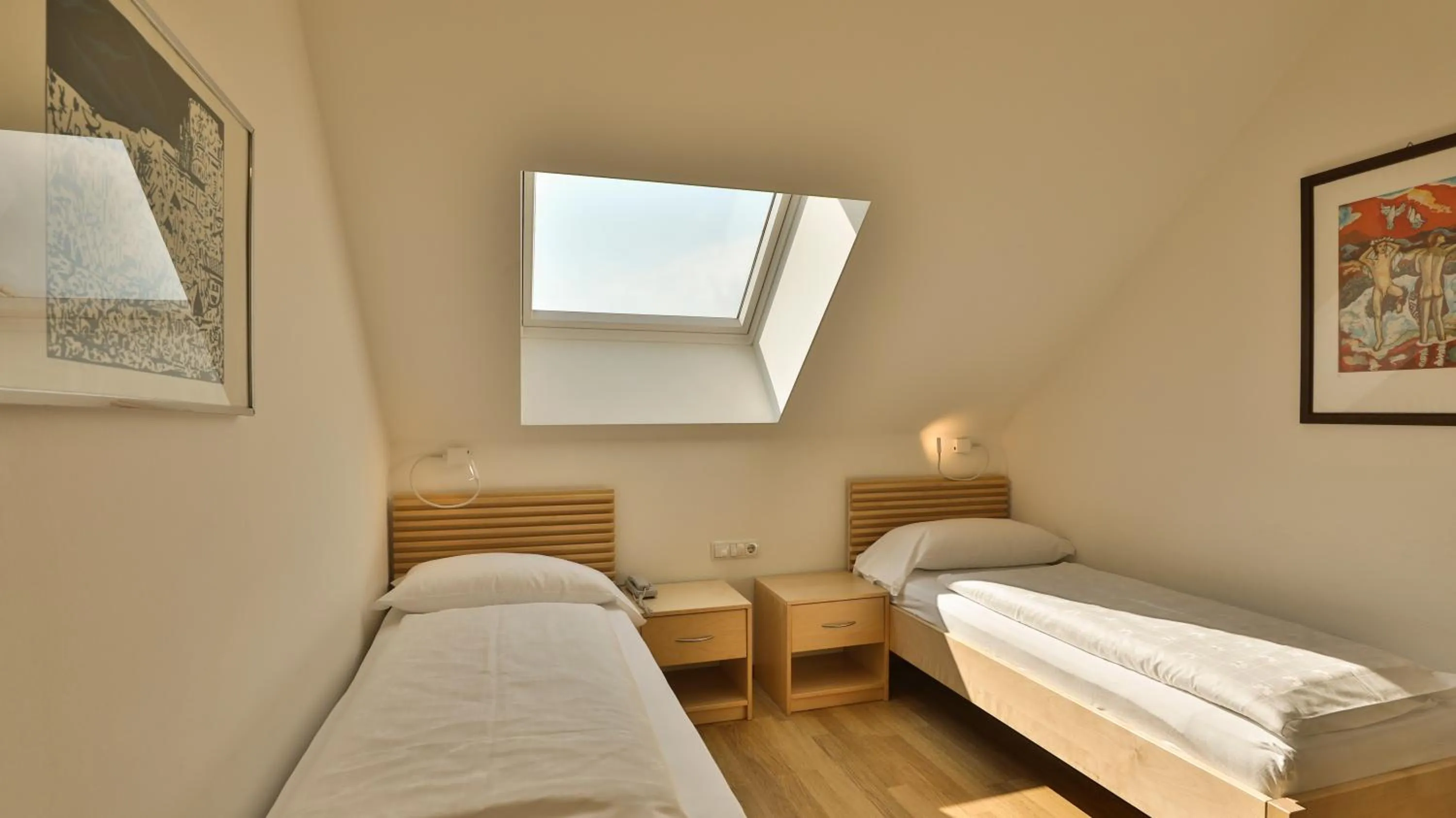 Bed in Hotel Sparerhof