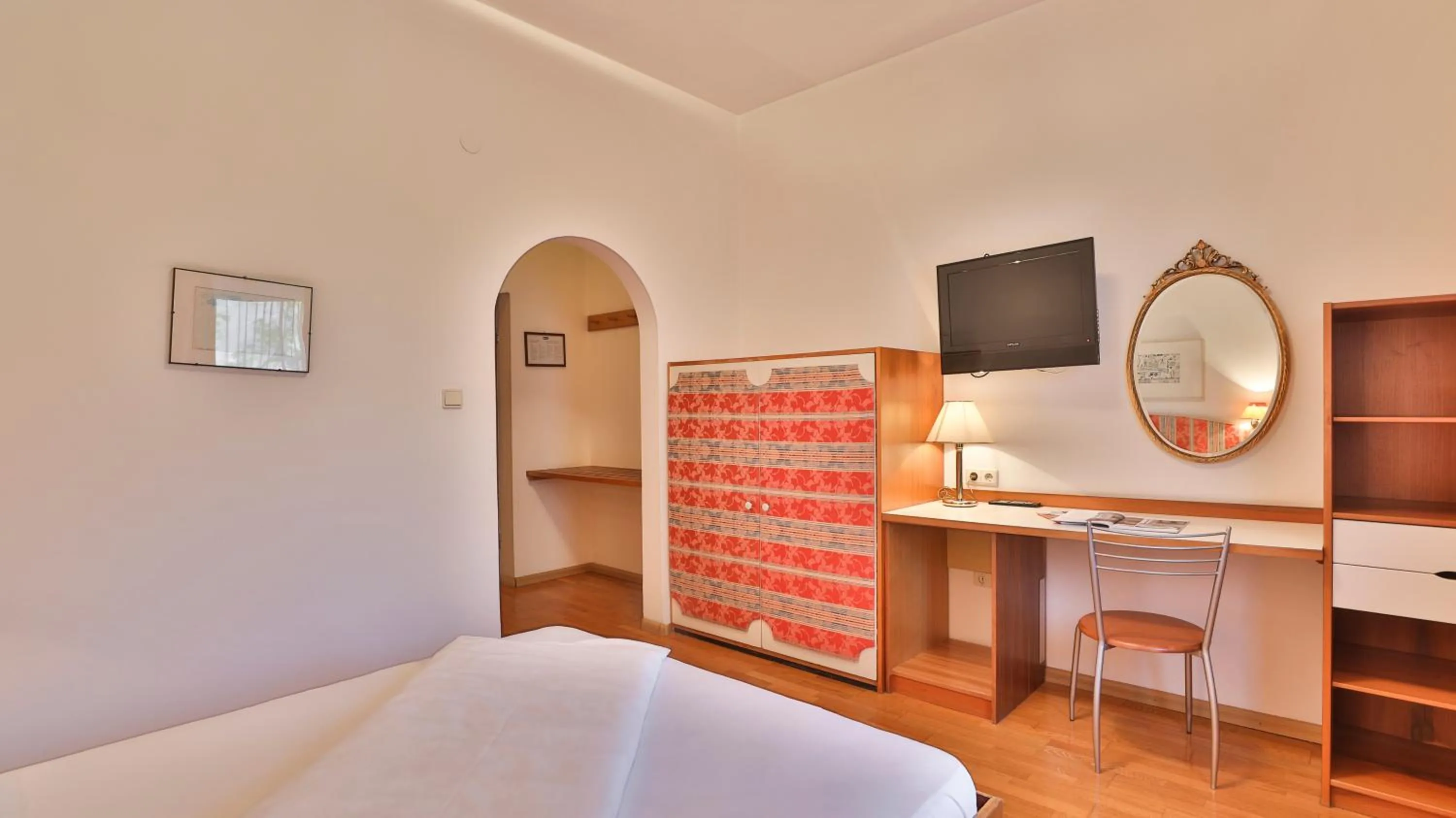 Bed in Hotel Sparerhof