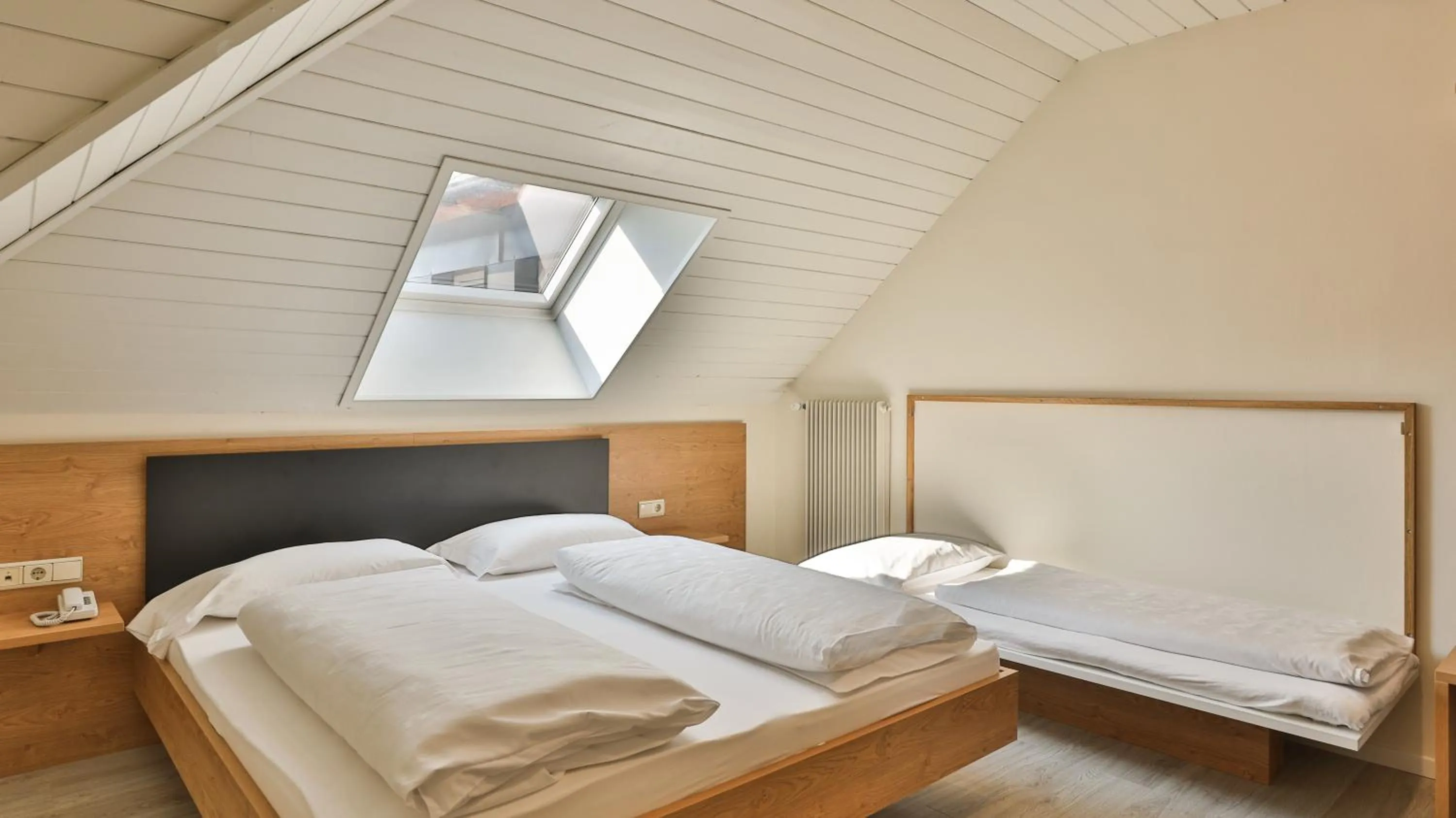 Bed in Hotel Sparerhof