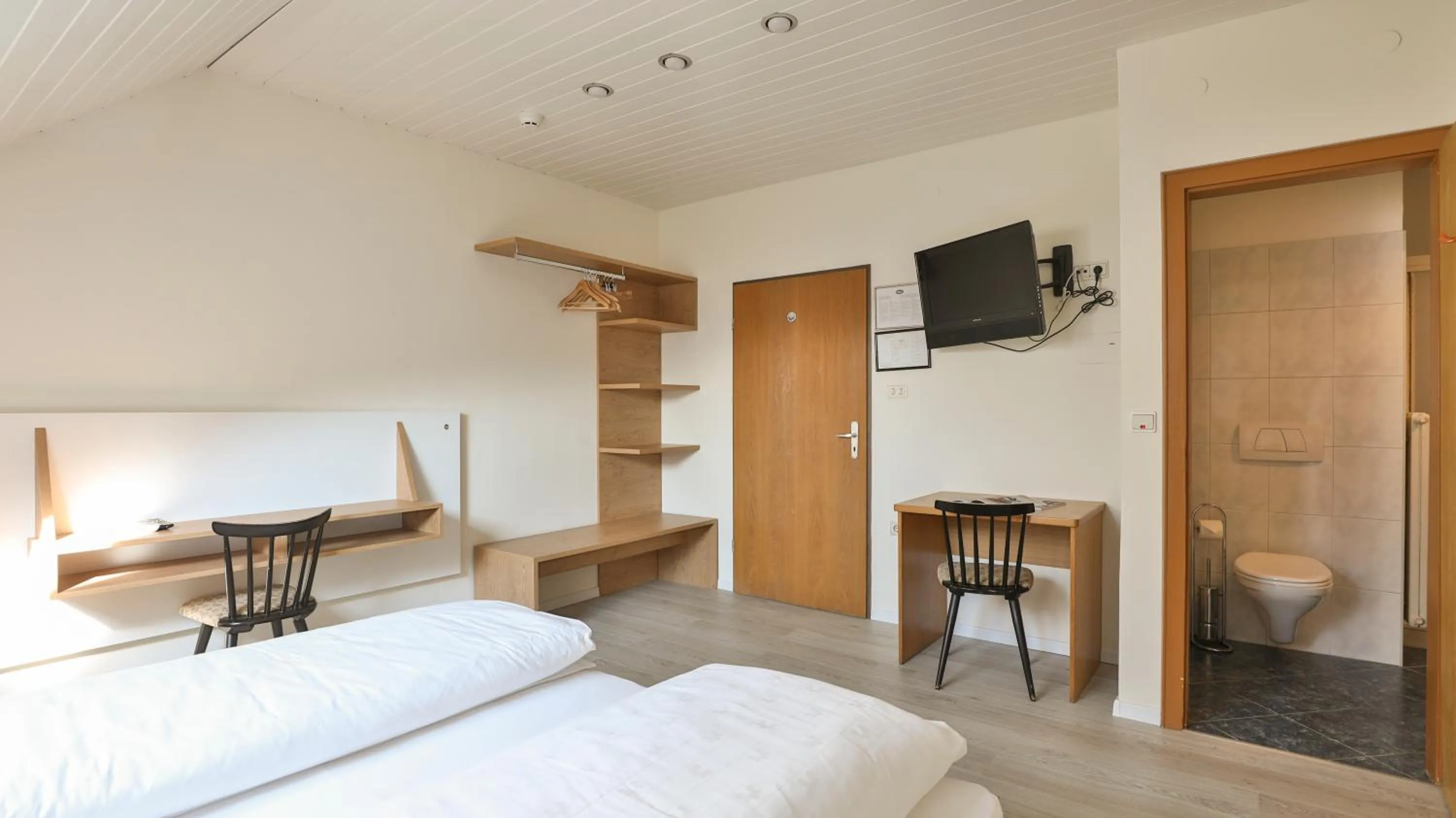 Bed in Hotel Sparerhof