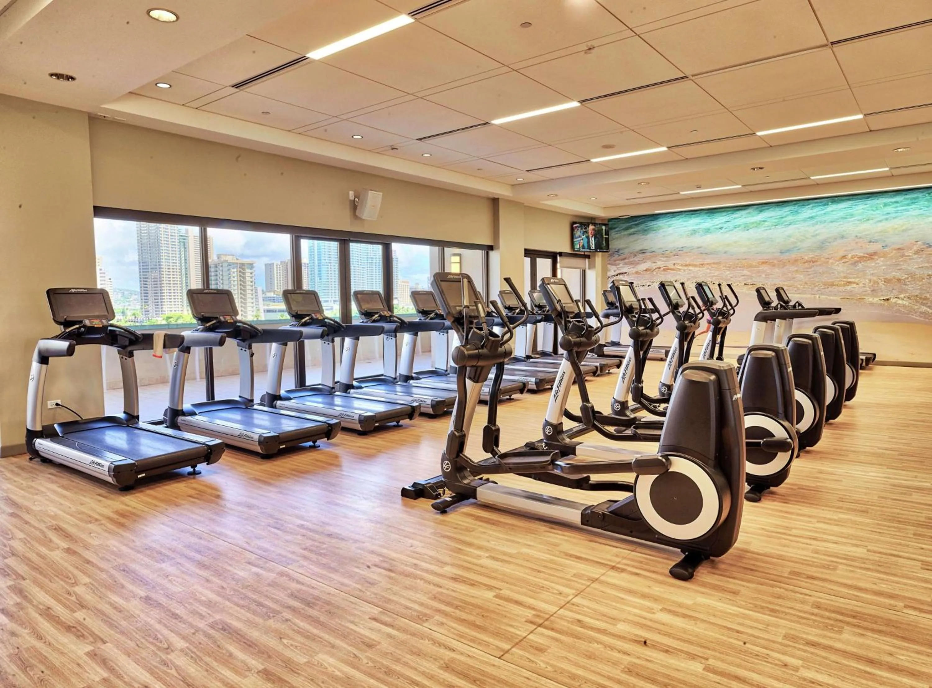 Fitness centre/facilities in Hilton Hawaiian Village Waikiki Beach Resort