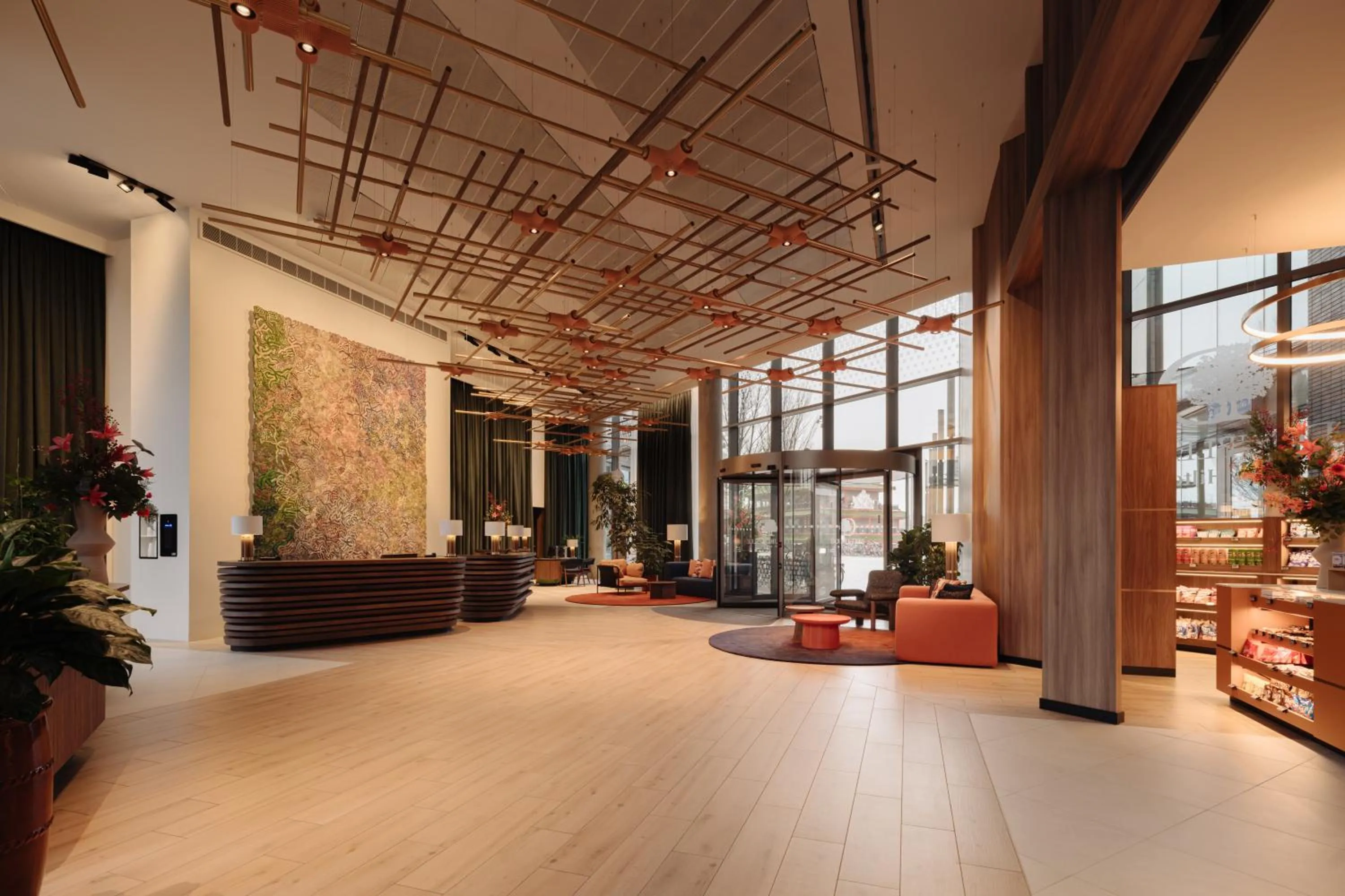 Lobby or reception in DoubleTree by Hilton Amsterdam Centraal Station