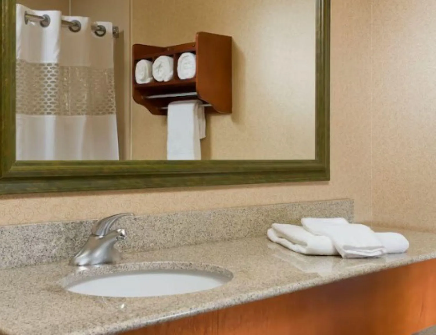Bathroom in Hampton Inn Chicago-Tinley Park