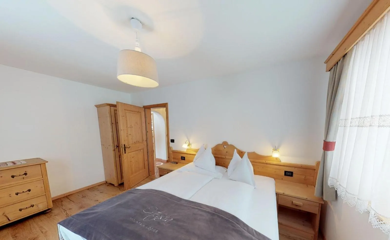 Bed in Villa Ortensia