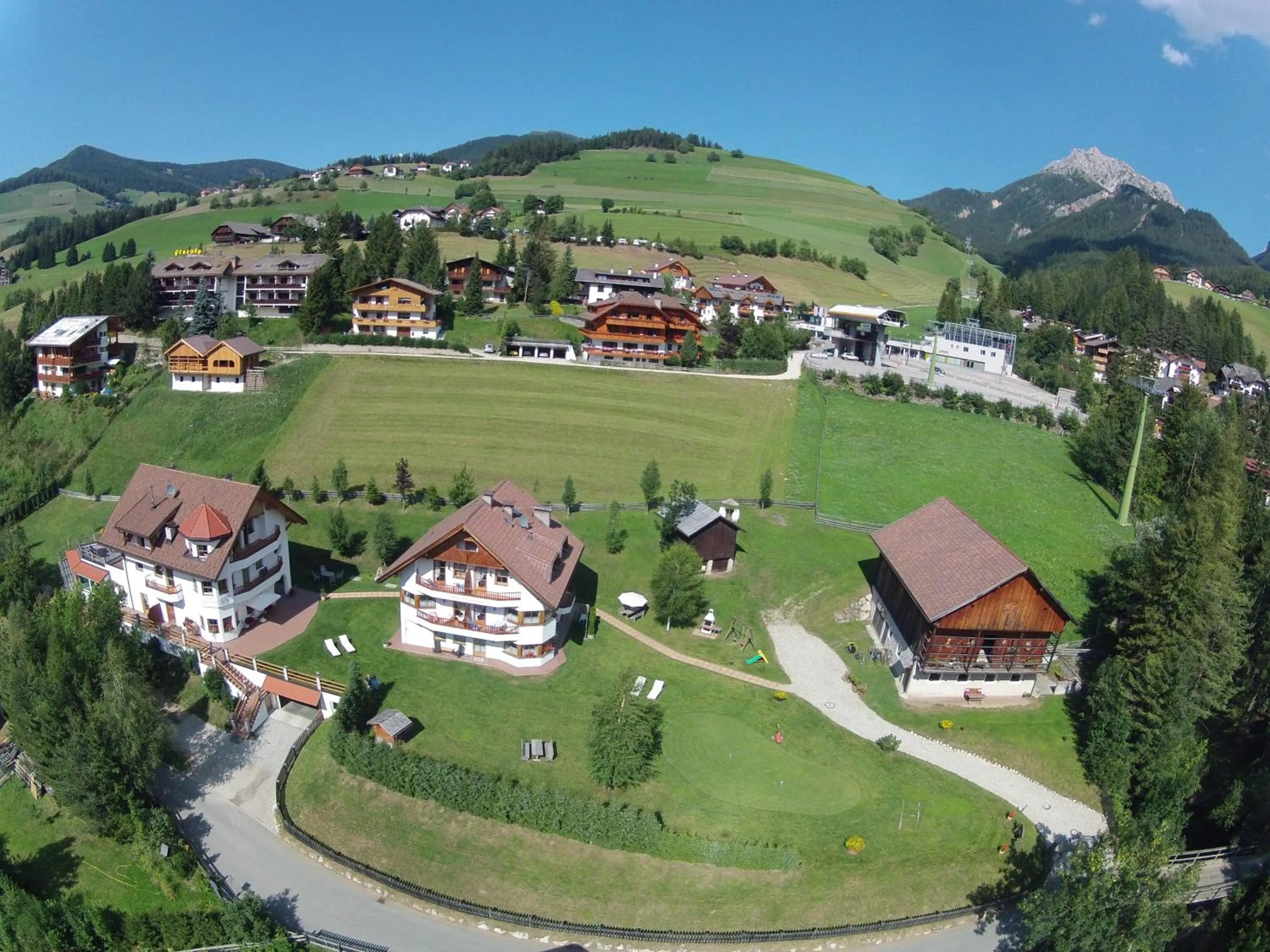 Bird's eye view in Villa Ortensia