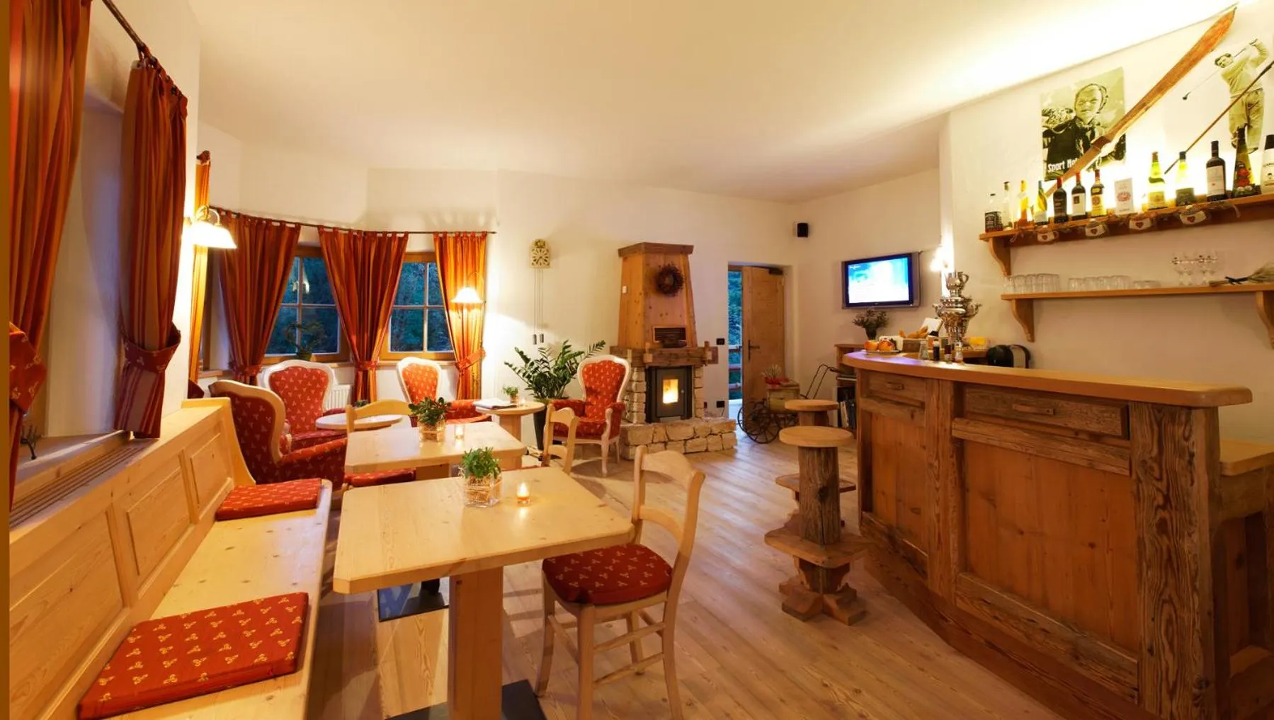 Lounge or bar in Villa Ortensia