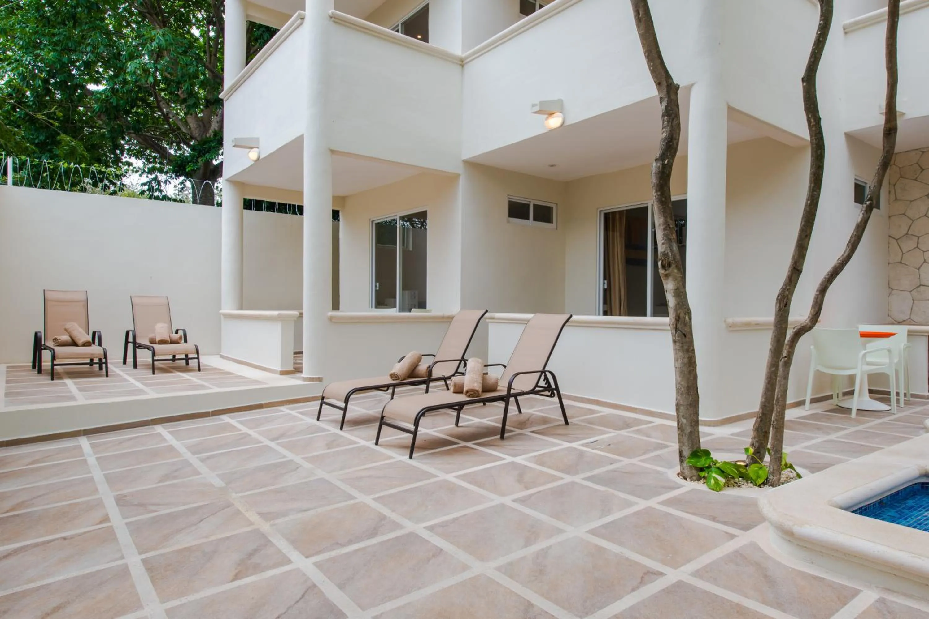 Living room in Condo Casa del Arbol