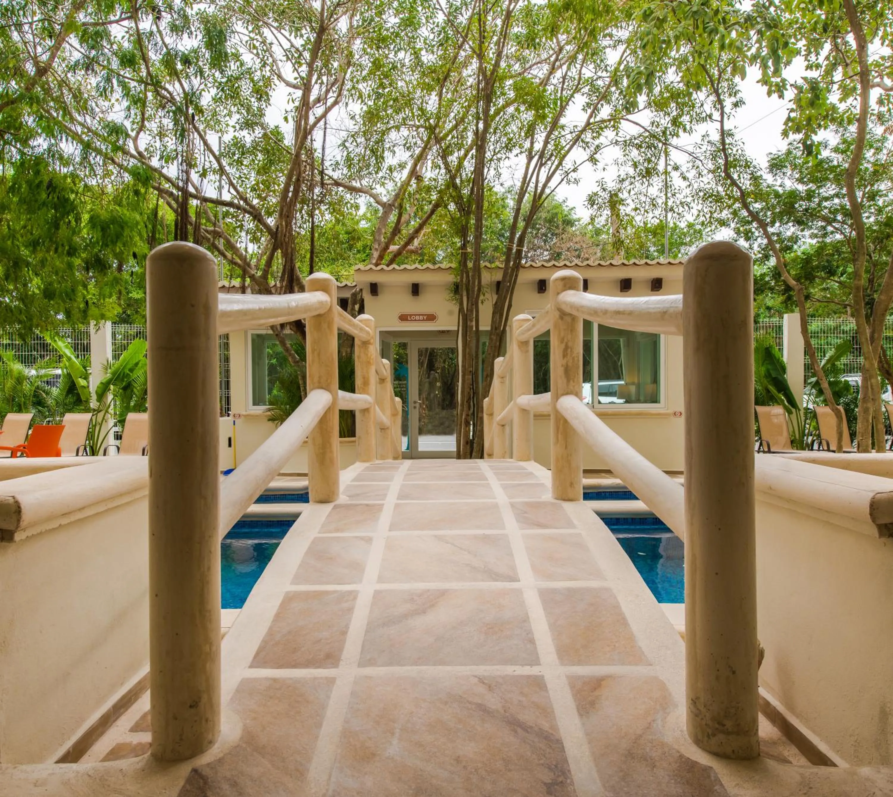Living room in Condo Casa del Arbol