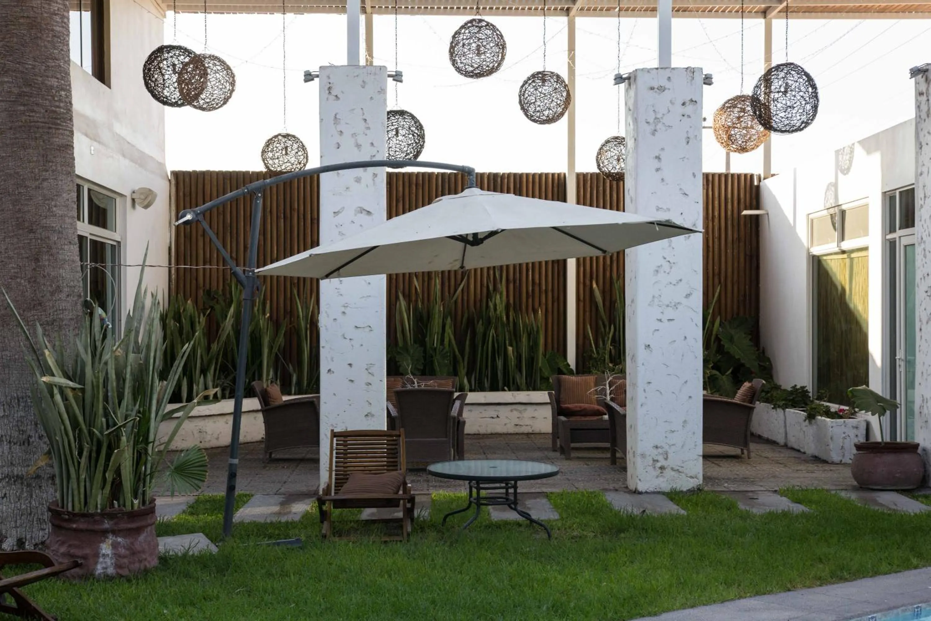 Balcony/Terrace in Hotel Avenida en Arica