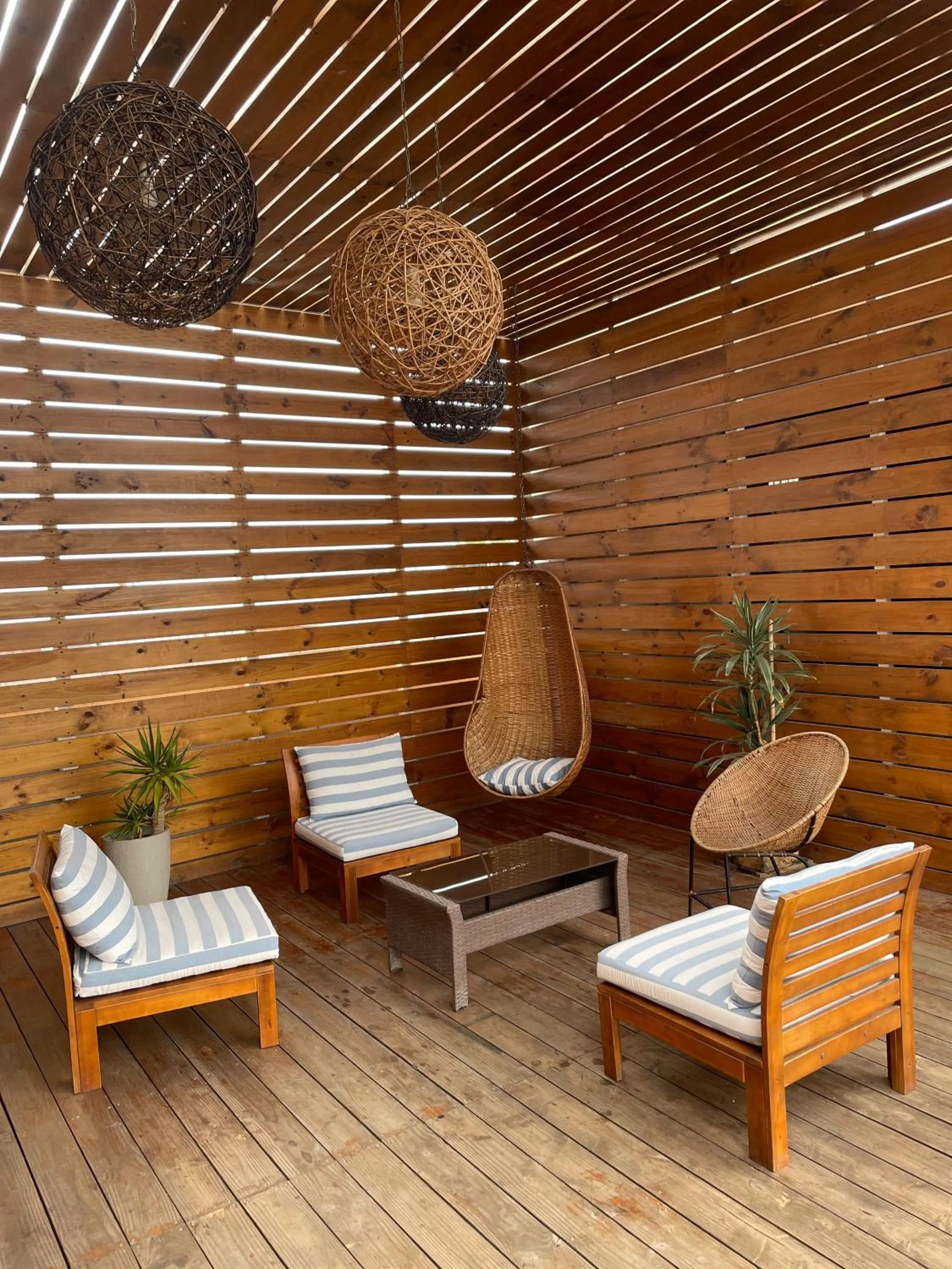 Living room in Hotel Avenida en Arica
