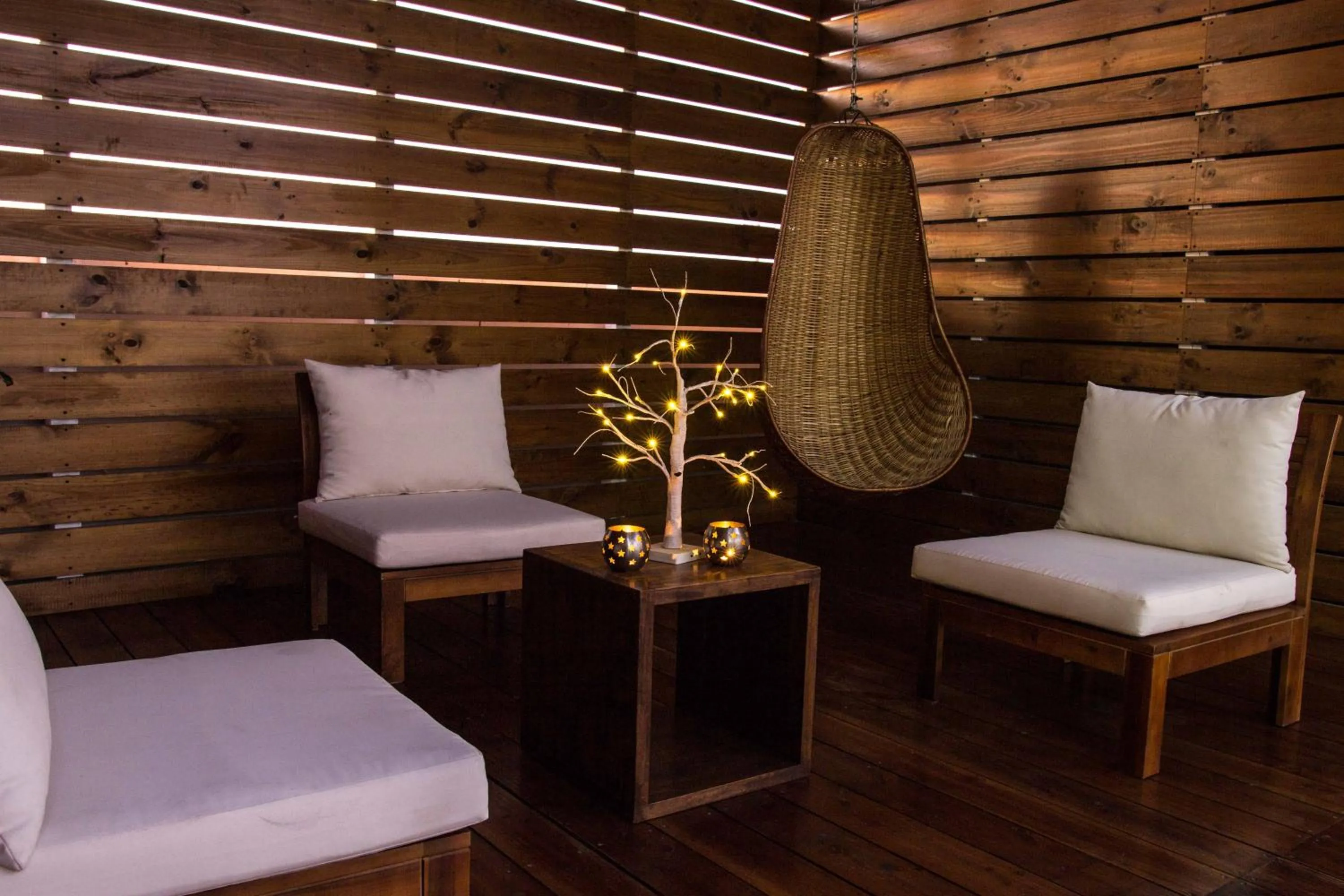 Living room in Hotel Avenida en Arica