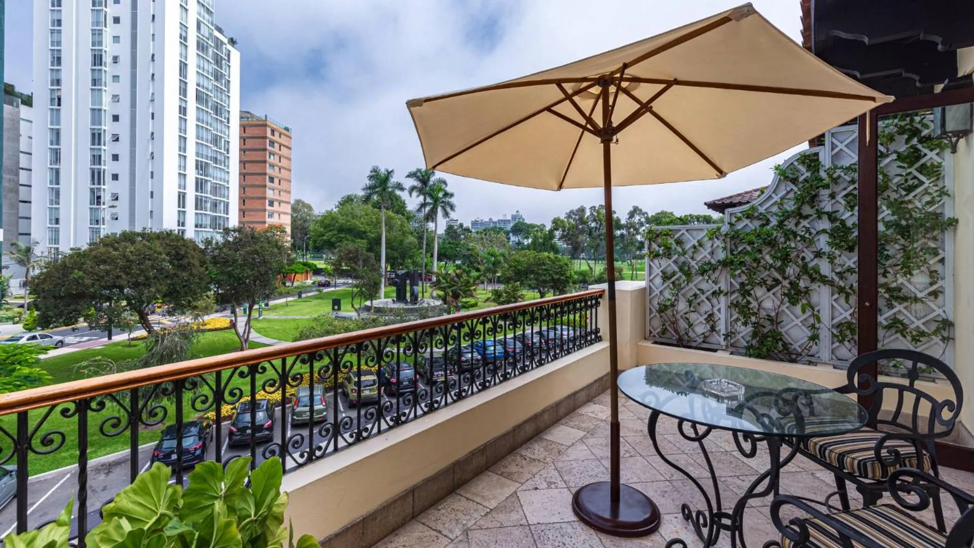 Balcony/Terrace in Country Club Lima Hotel – The Leading Hotels of the World