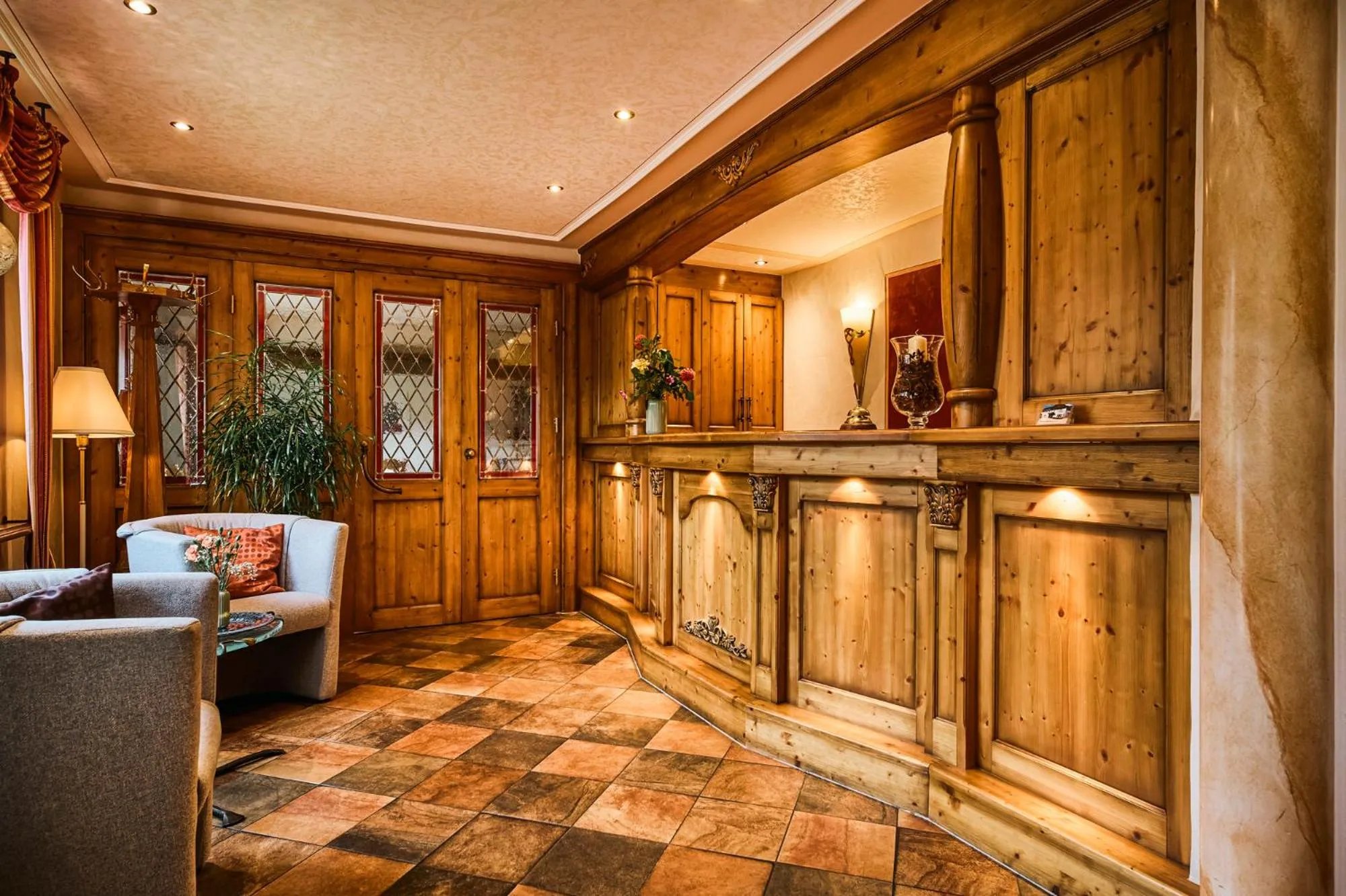 Lobby or reception in Landhaus Lenneper-Führt