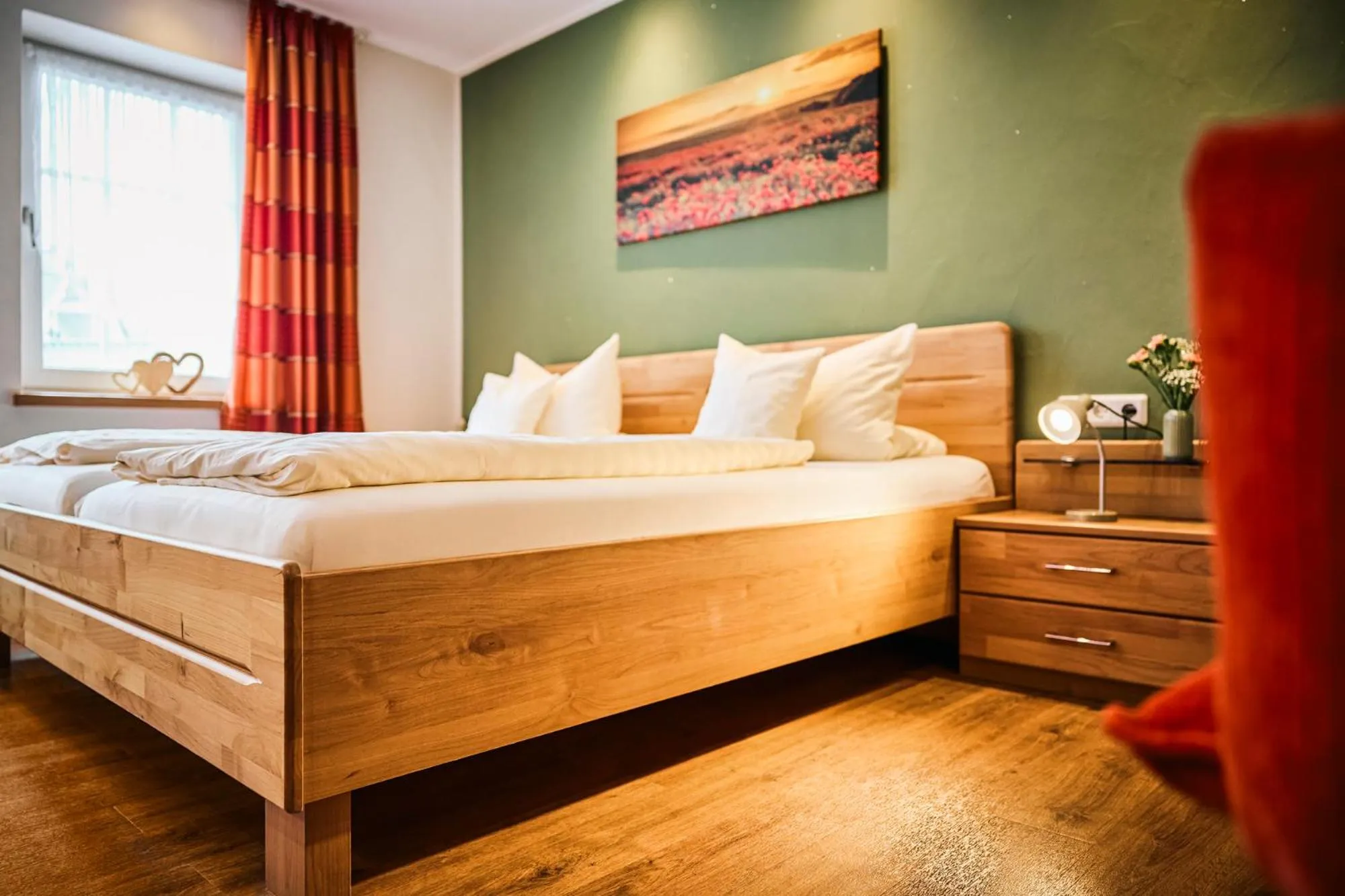 Bed in Landhaus Lenneper-Führt