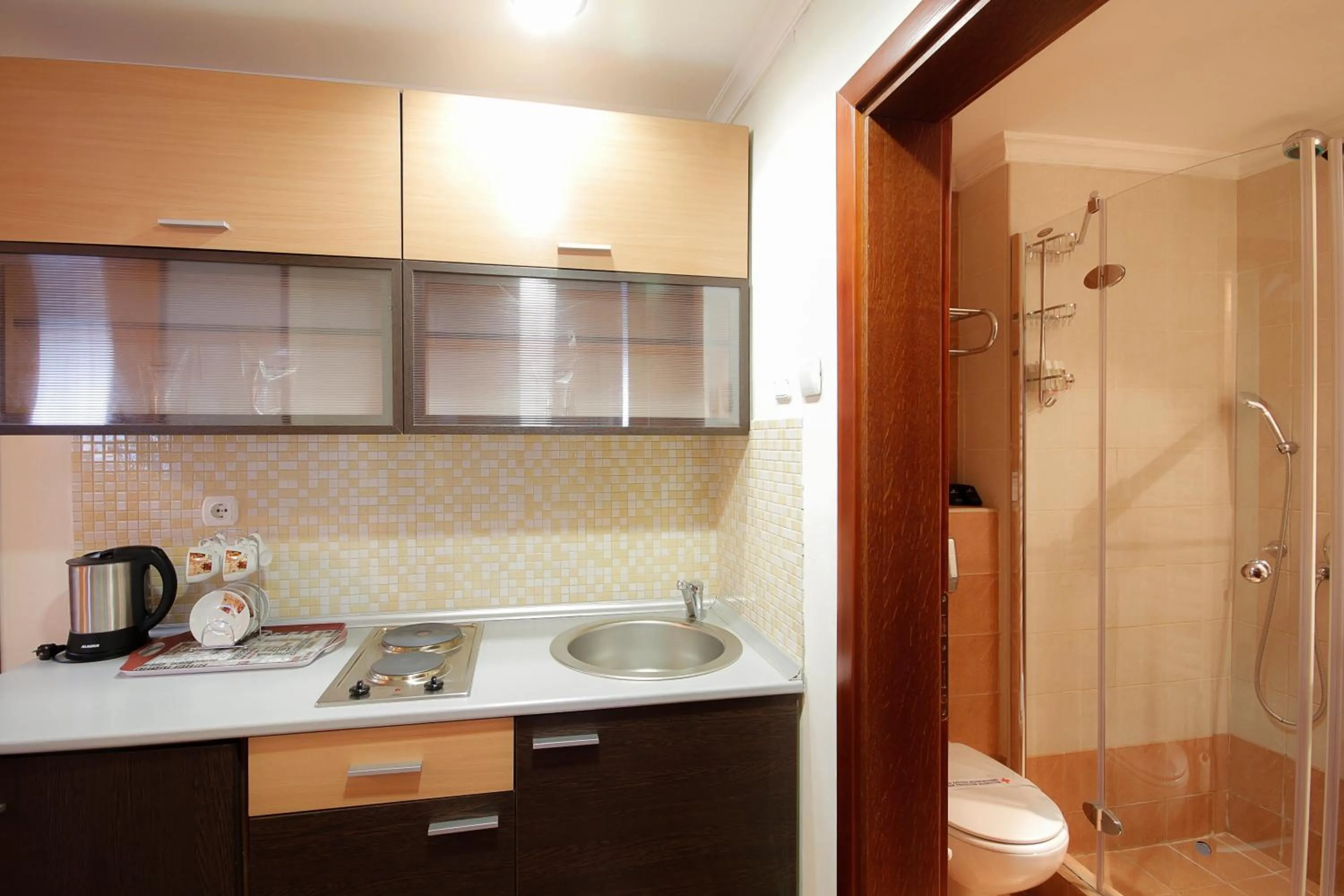 Coffee/tea facilities in Hotel Junior