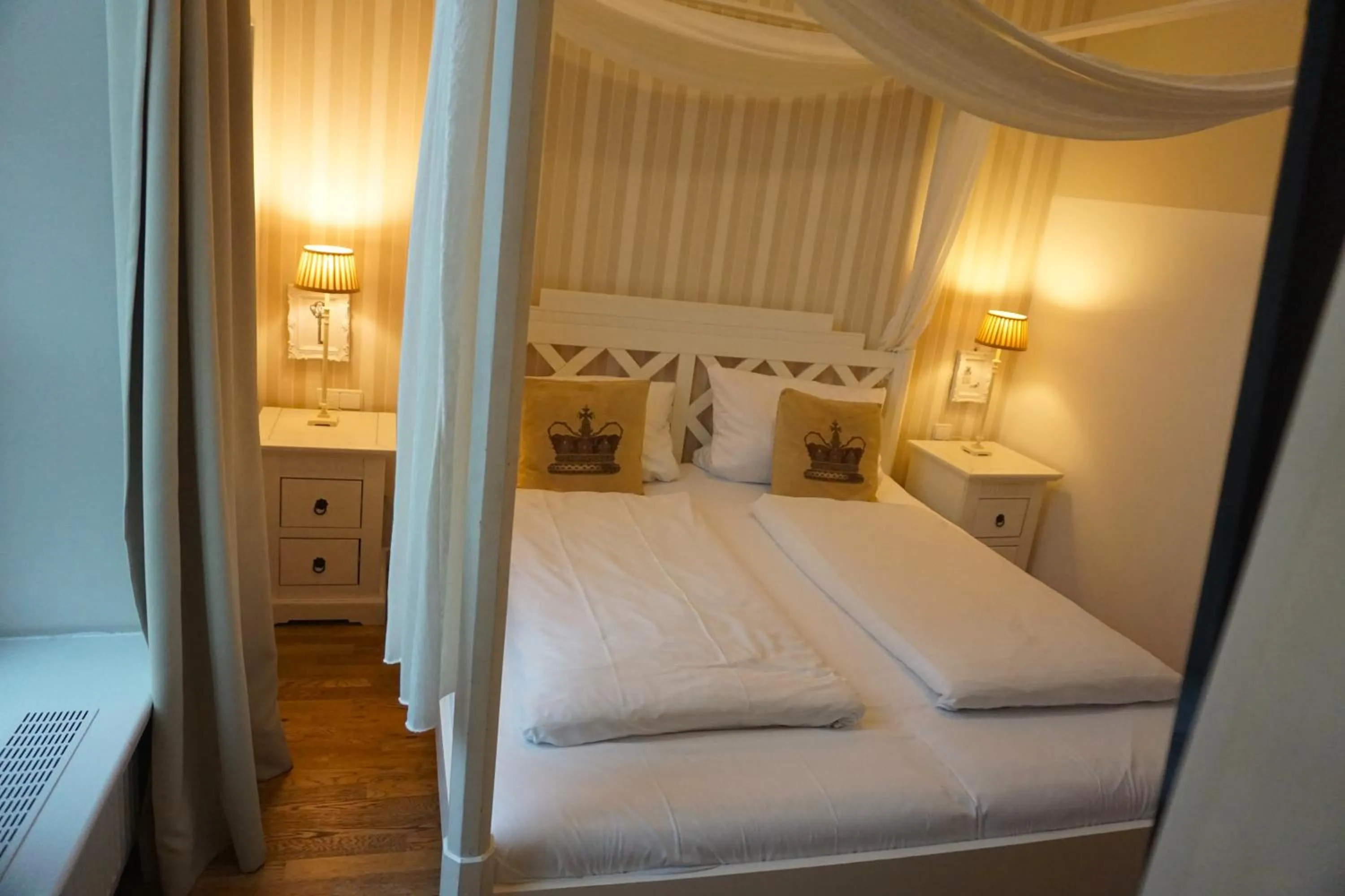 Bed in Hotel Bucheneck