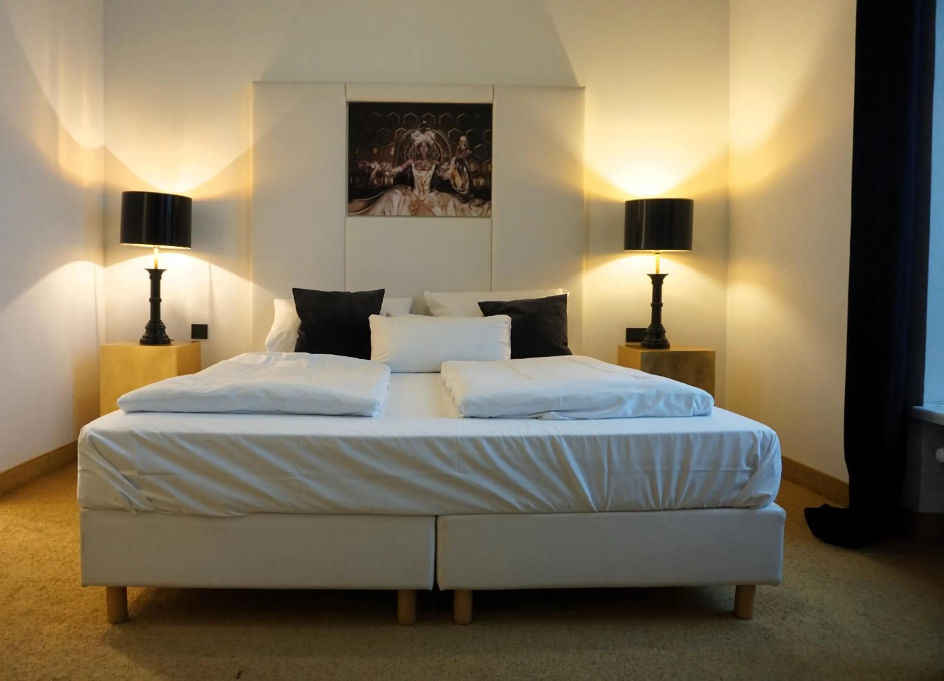 Bed in Hotel Bucheneck