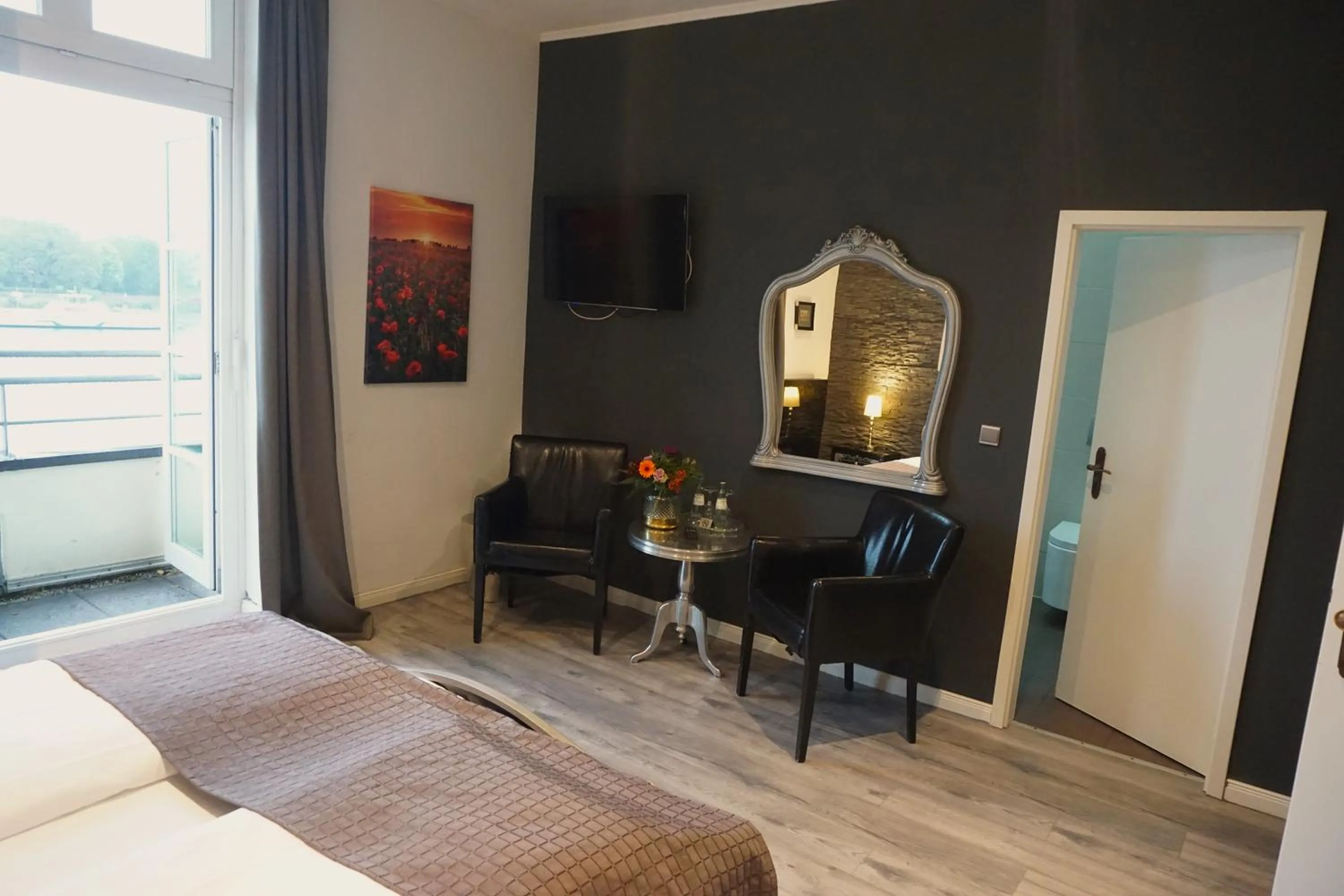 Bed in Hotel Bucheneck