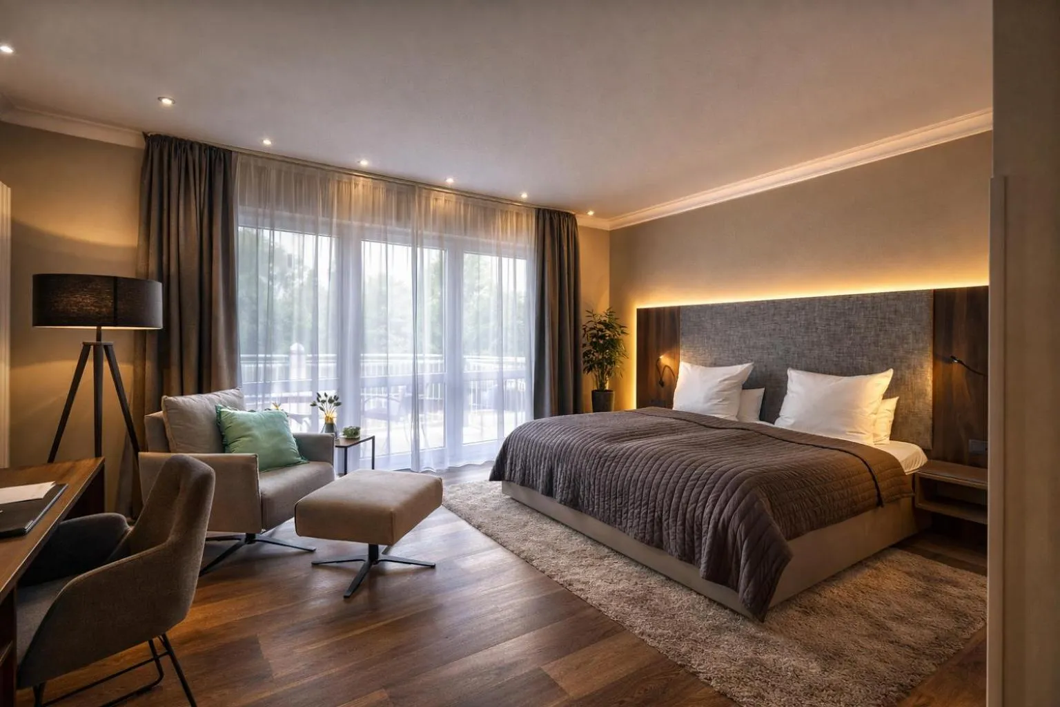 Photo of the whole room, Bed in Hotel Sonne