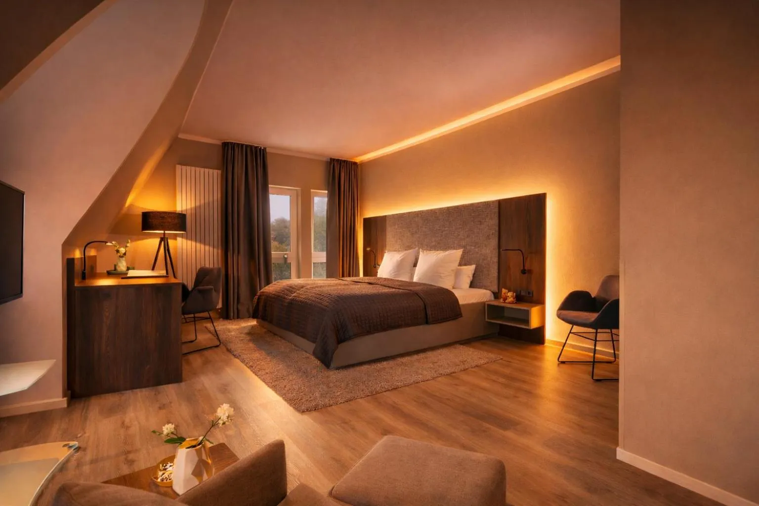 Photo of the whole room, Bed in Hotel Sonne