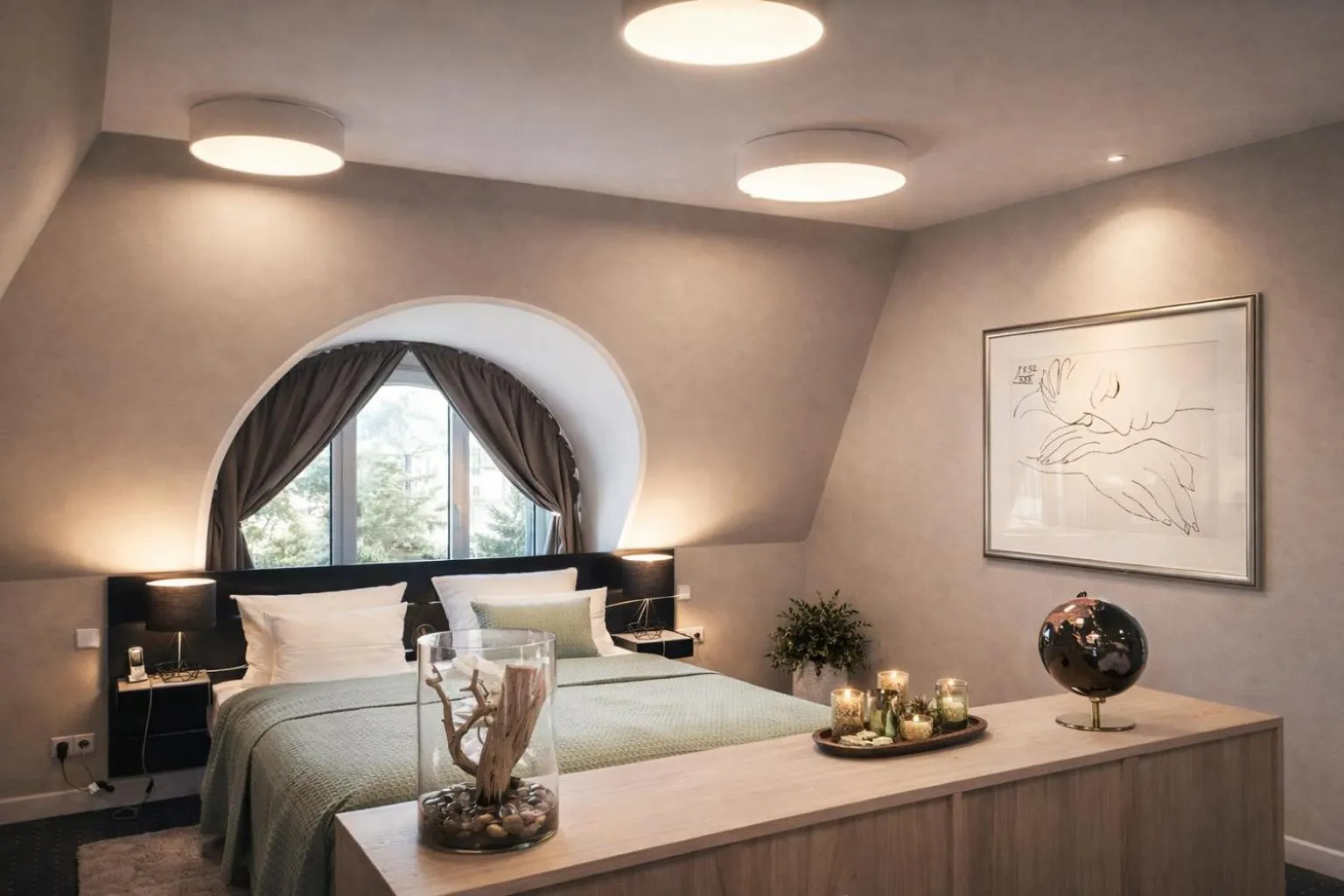 Photo of the whole room, Bed in Hotel Sonne