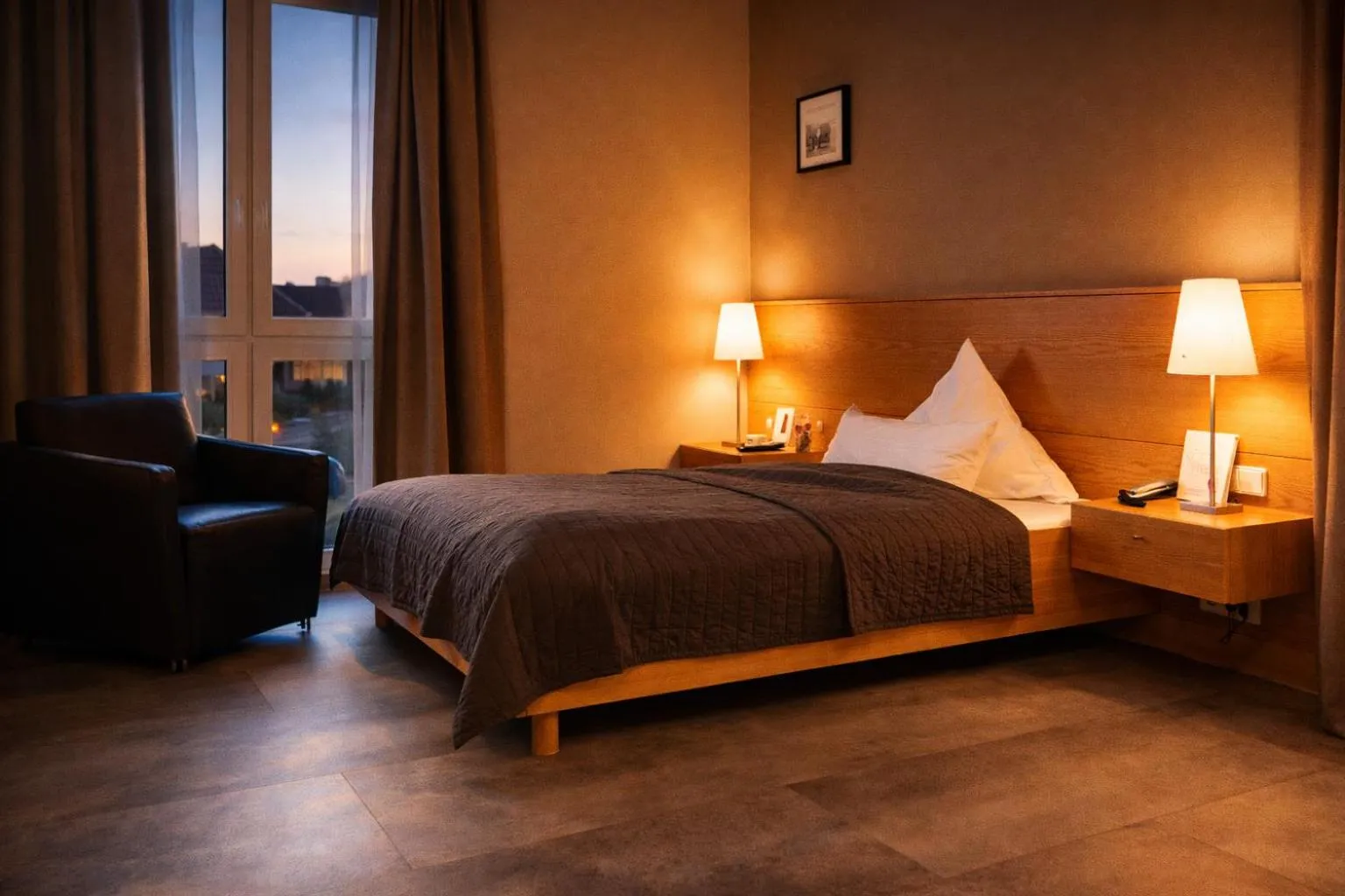 Photo of the whole room, Bed in Hotel Sonne