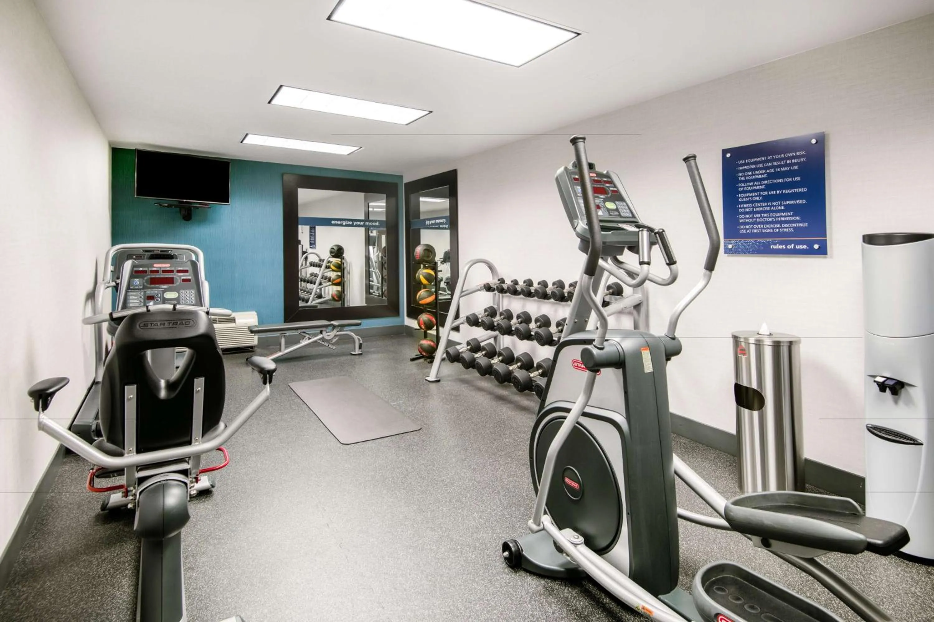 Fitness centre/facilities in Hampton Inn & Suites Las Vegas-Henderson